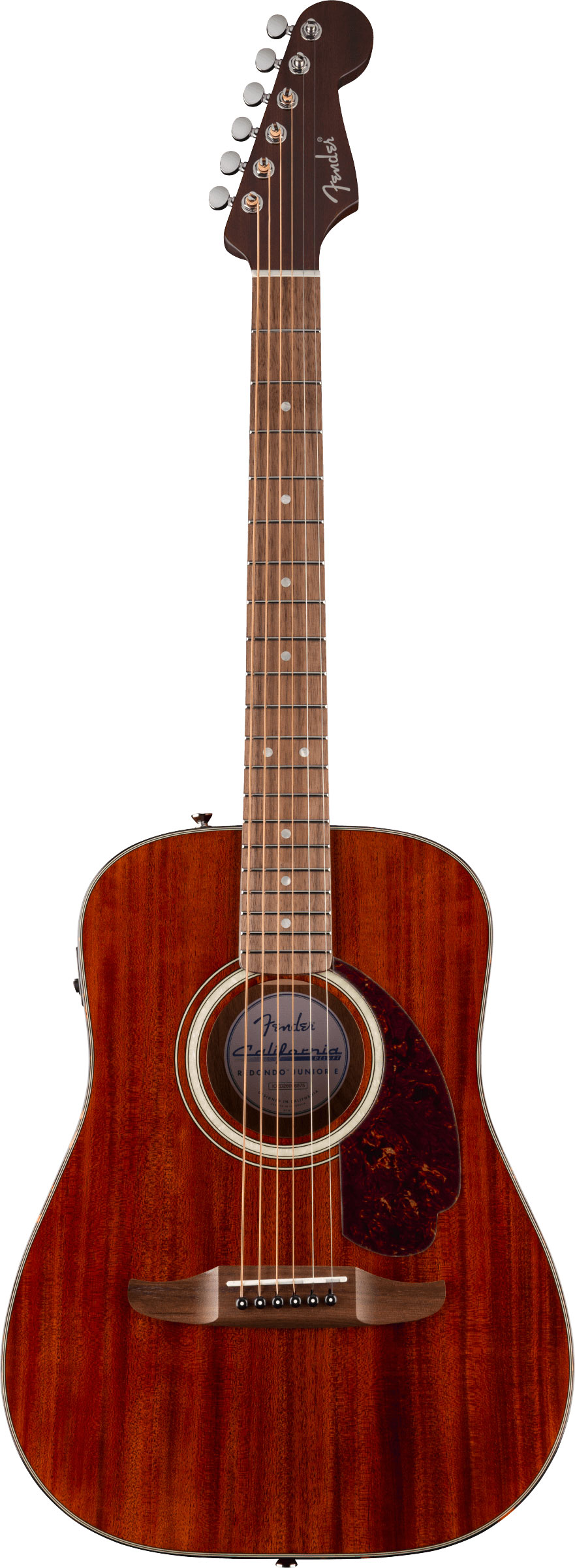Fender California Deluxe Redondo Jr. E Mahogany Walnut Fingerboard Natural