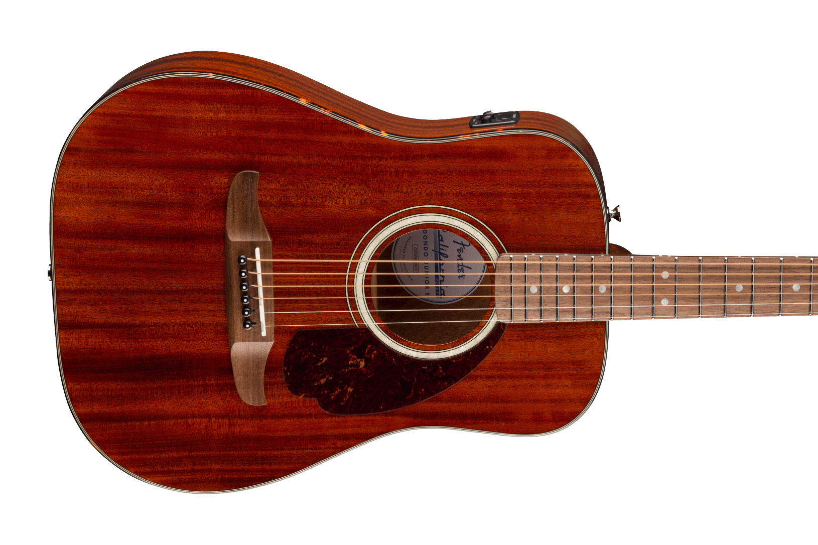 Fender California Deluxe Redondo Jr. E Mahogany Walnut Fingerboard Natural
