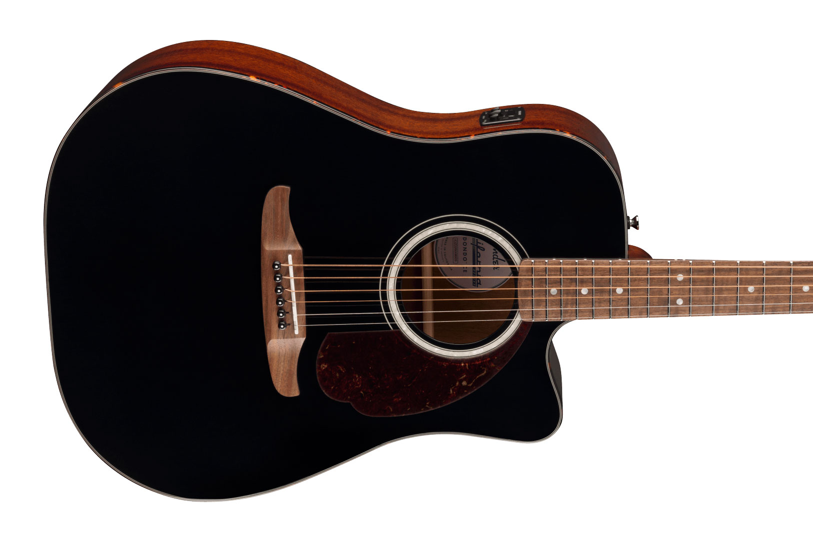 Fender California Deluxe Redondo CE Walnut Fingerboard Black