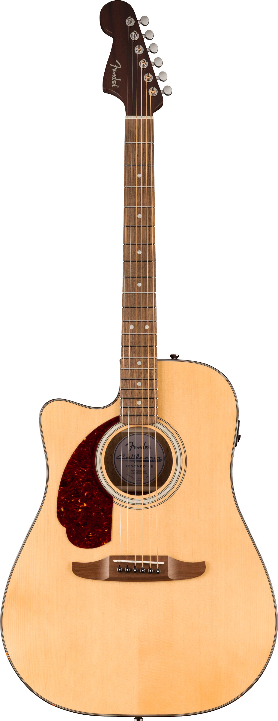 Fender California Deluxe Redondo CE Left Handed Walnut Fingerboard Natural