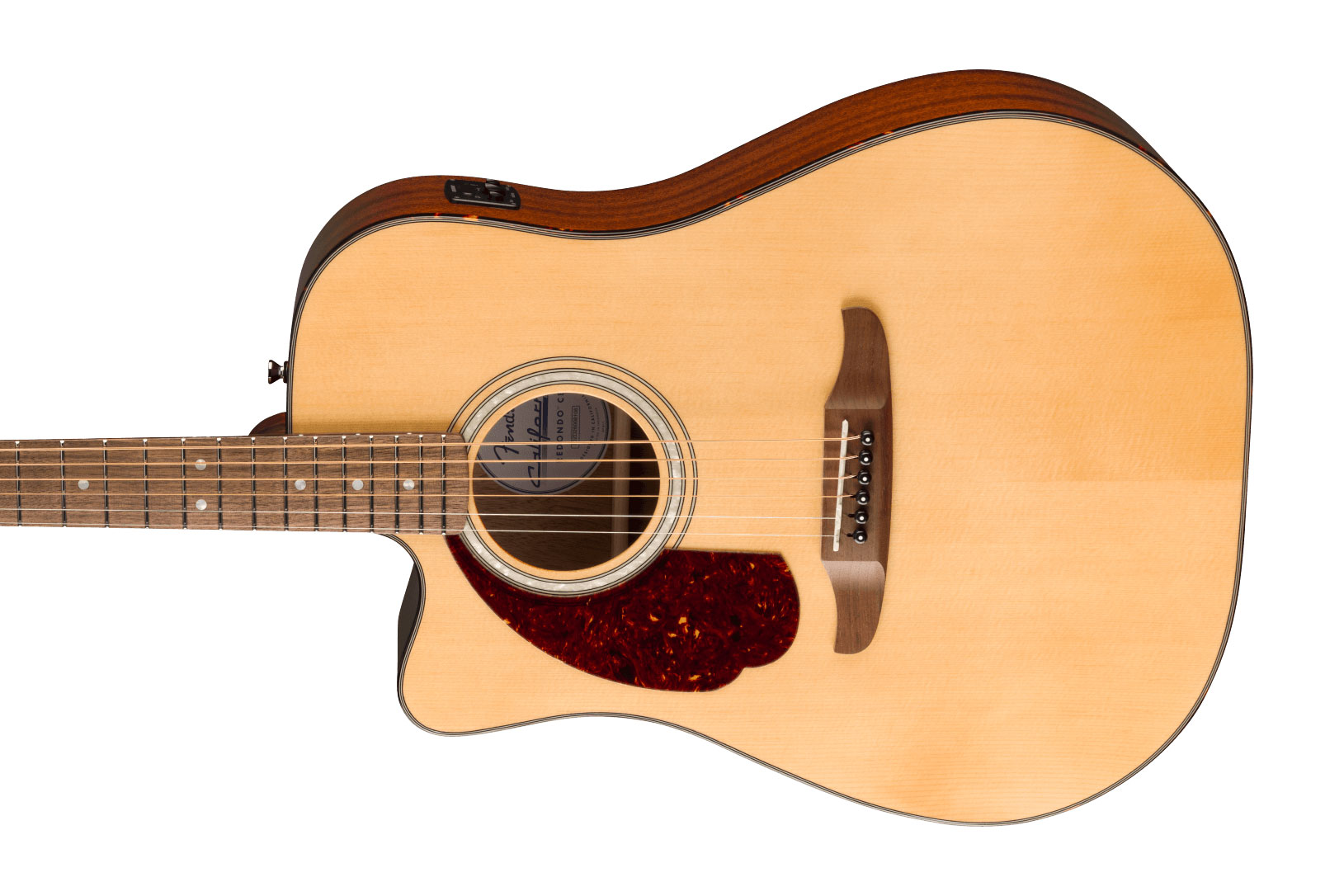 Fender California Deluxe Redondo CE Left Handed Walnut Fingerboard Natural