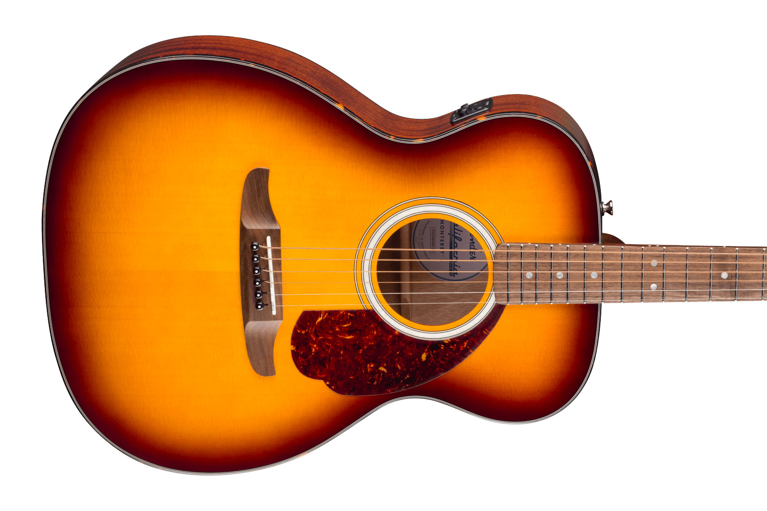 Fender California Deluxe Monterey E Walnut Fingerboard Honey Sunburst