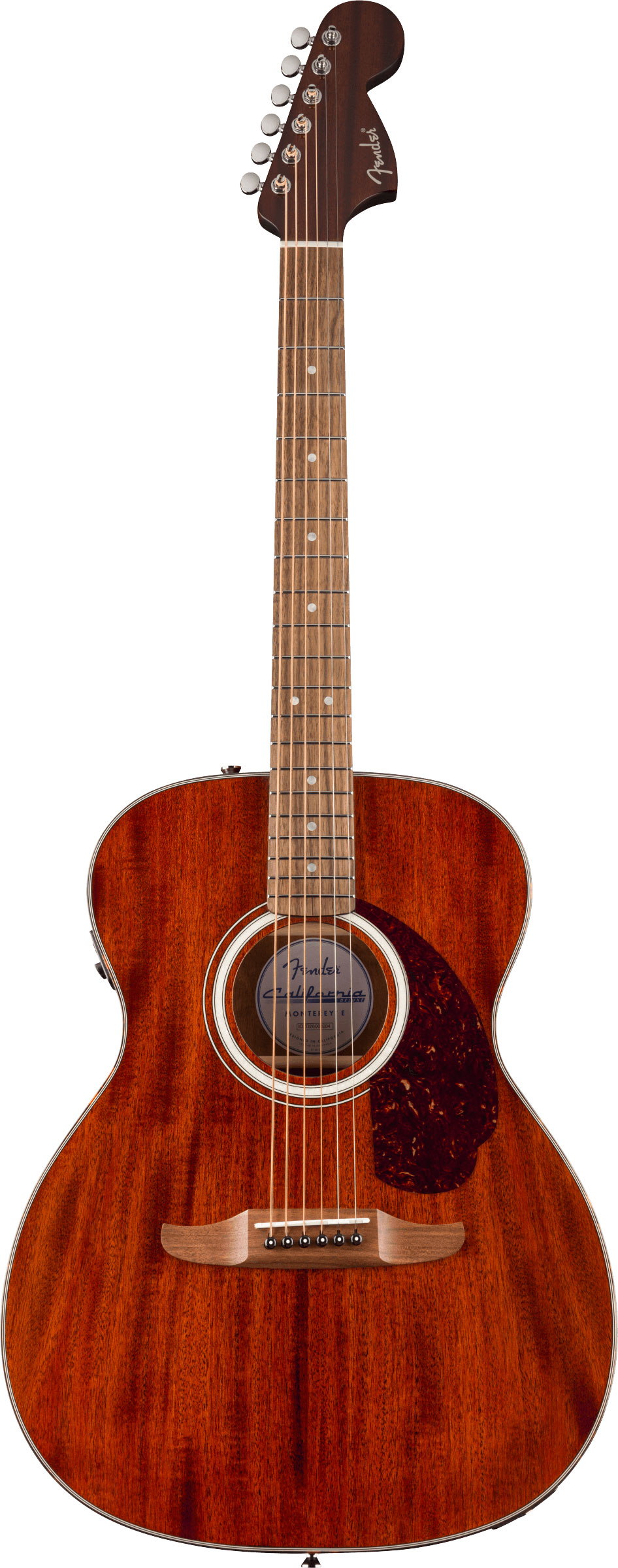 Fender California Deluxe Monterey E Mahogany Walnut Fingerboard Natural