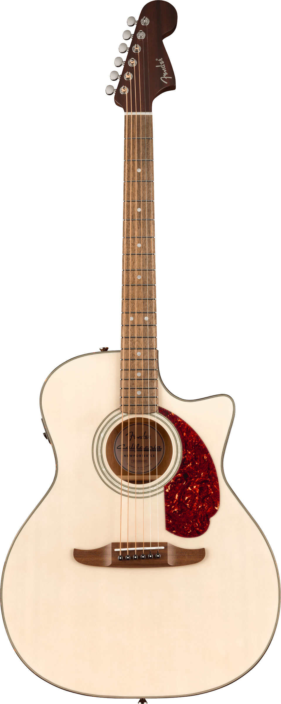 Fender California Deluxe Newporter CE Walnut Fingerboard White Blonde