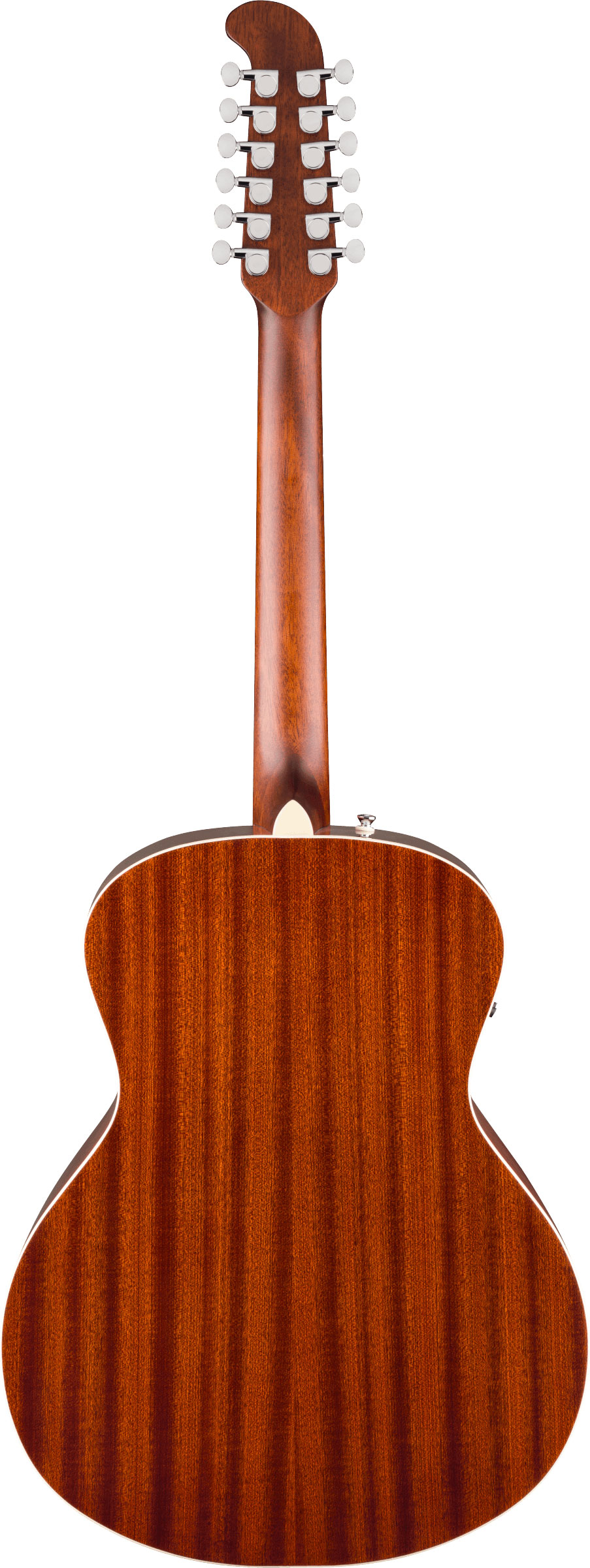 Fender California Deluxe Villager E Walnut Fingerboard Black