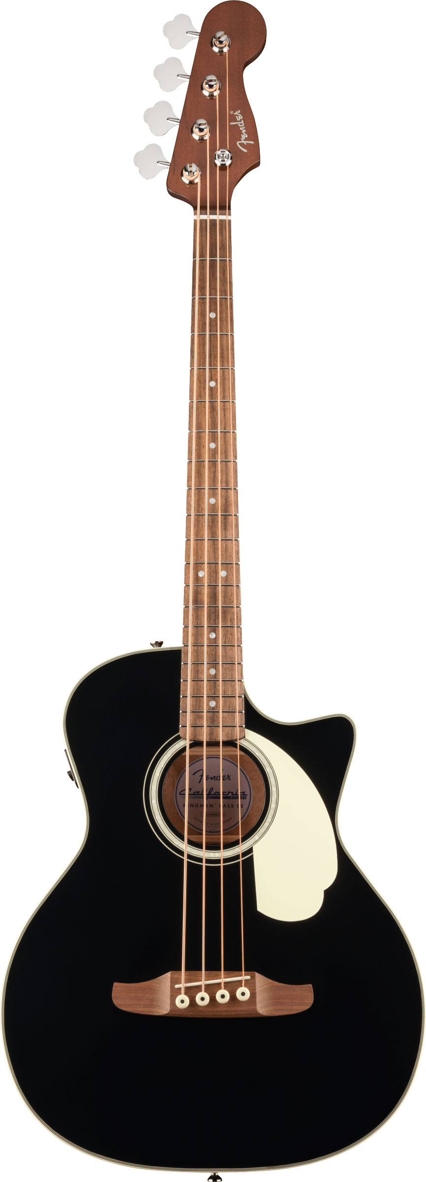 Fender California Deluxe Kingman Bass CE Walnut Fingerboard Black