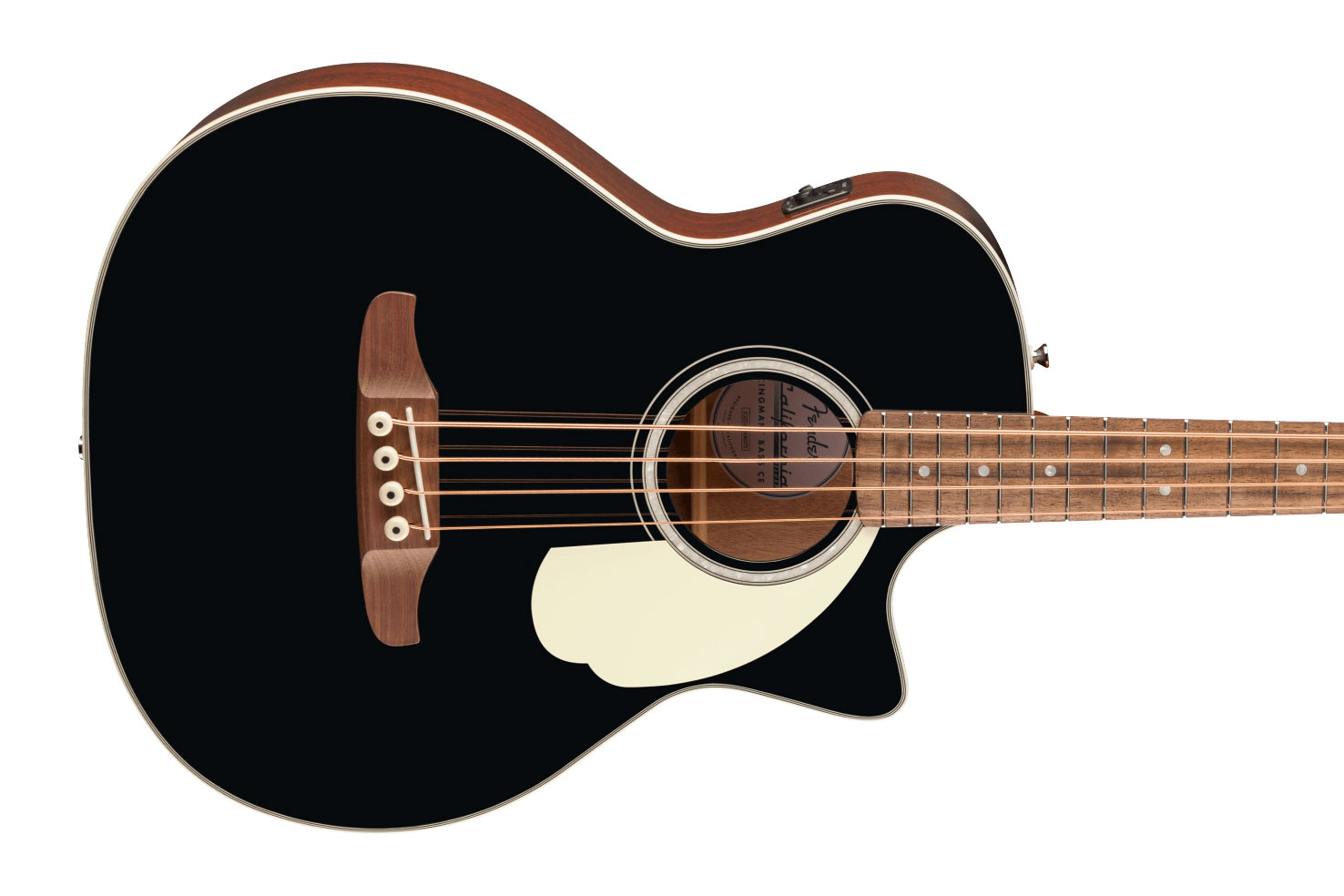 Fender California Deluxe Kingman Bass CE Walnut Fingerboard Black
