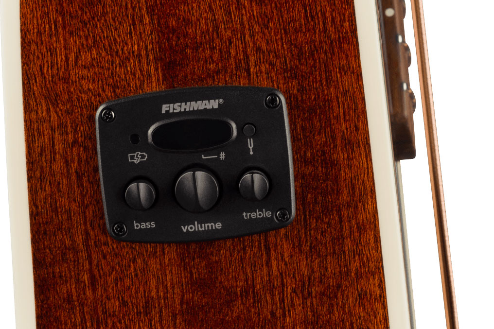Fender California Deluxe Kingman Bass CE Walnut Fingerboard Black