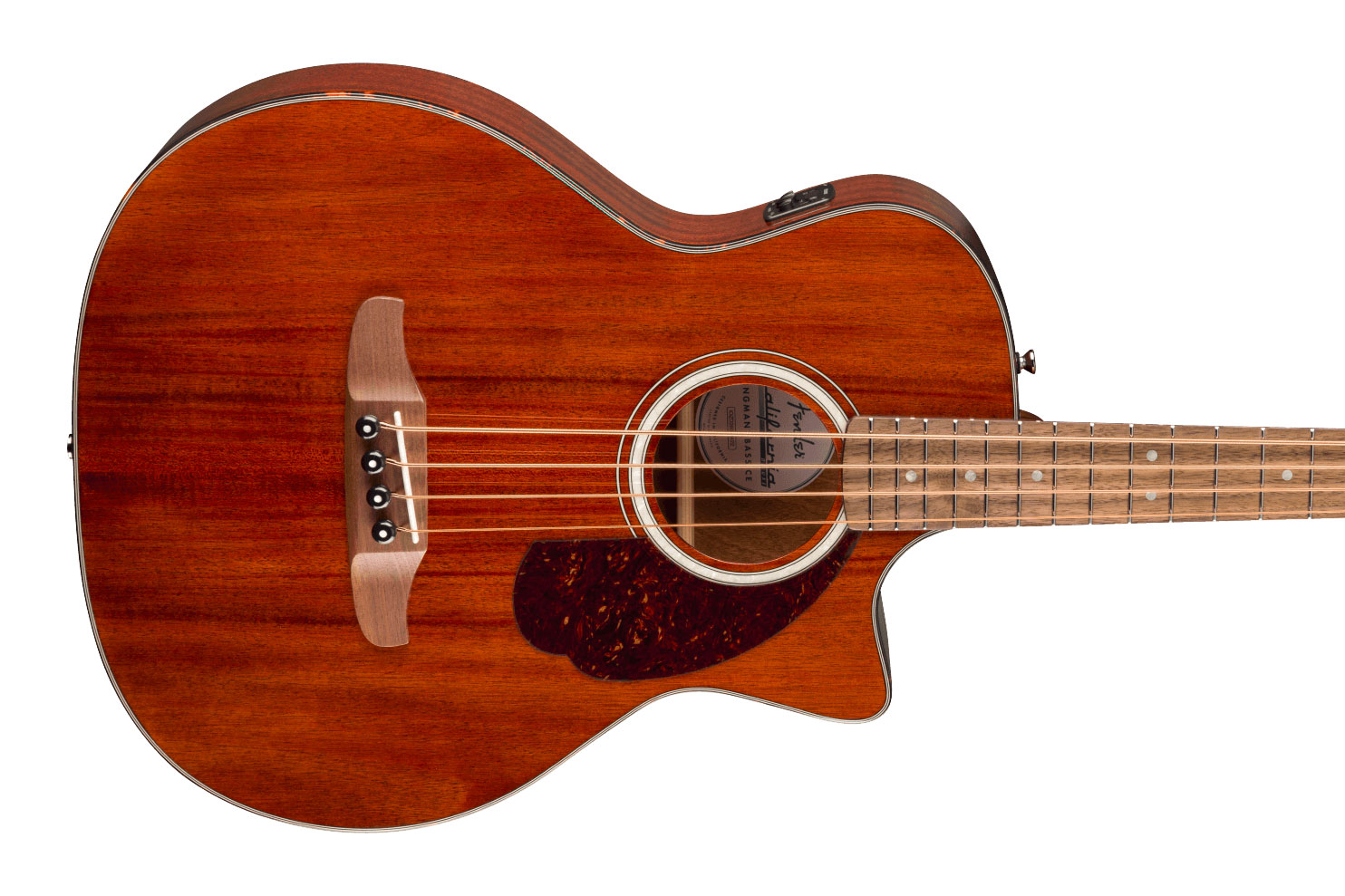 Fender California Deluxe Kingman Bass CE Mahogany Walnut Fingerboard Natural