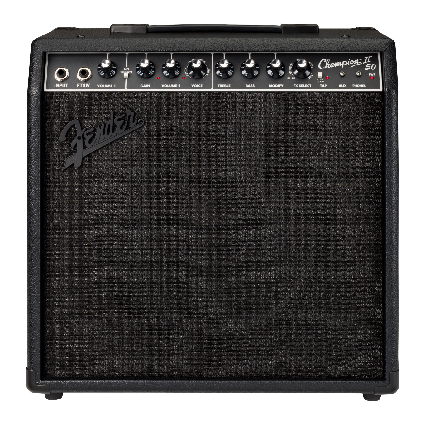 Fender Champion II 50 Blackout Solid State Combo Amp