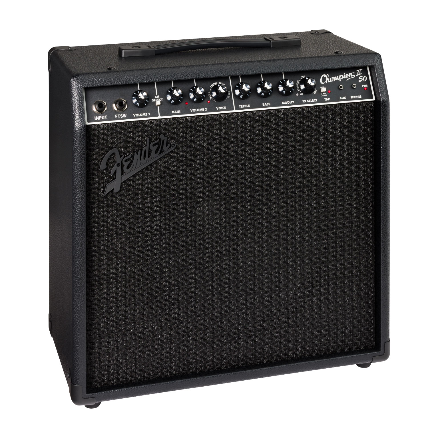 Fender Champion II 50 Blackout Solid State Combo Amp