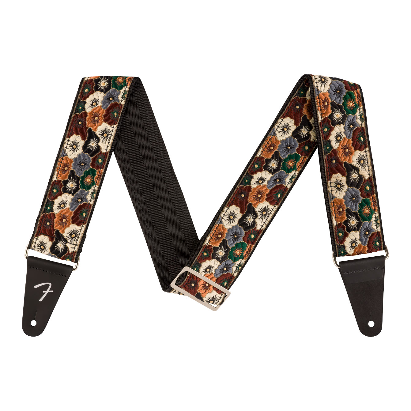 Fender Wild Bloom Strap Brown