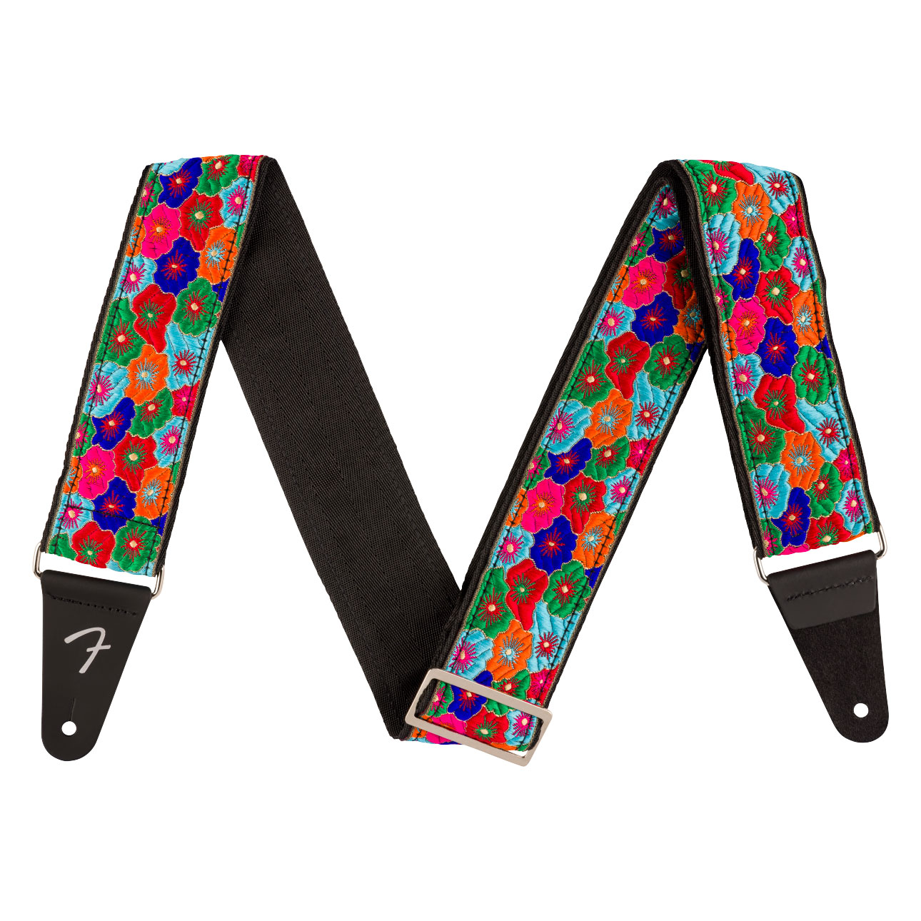 Fender Wild Bloom Strap Blue