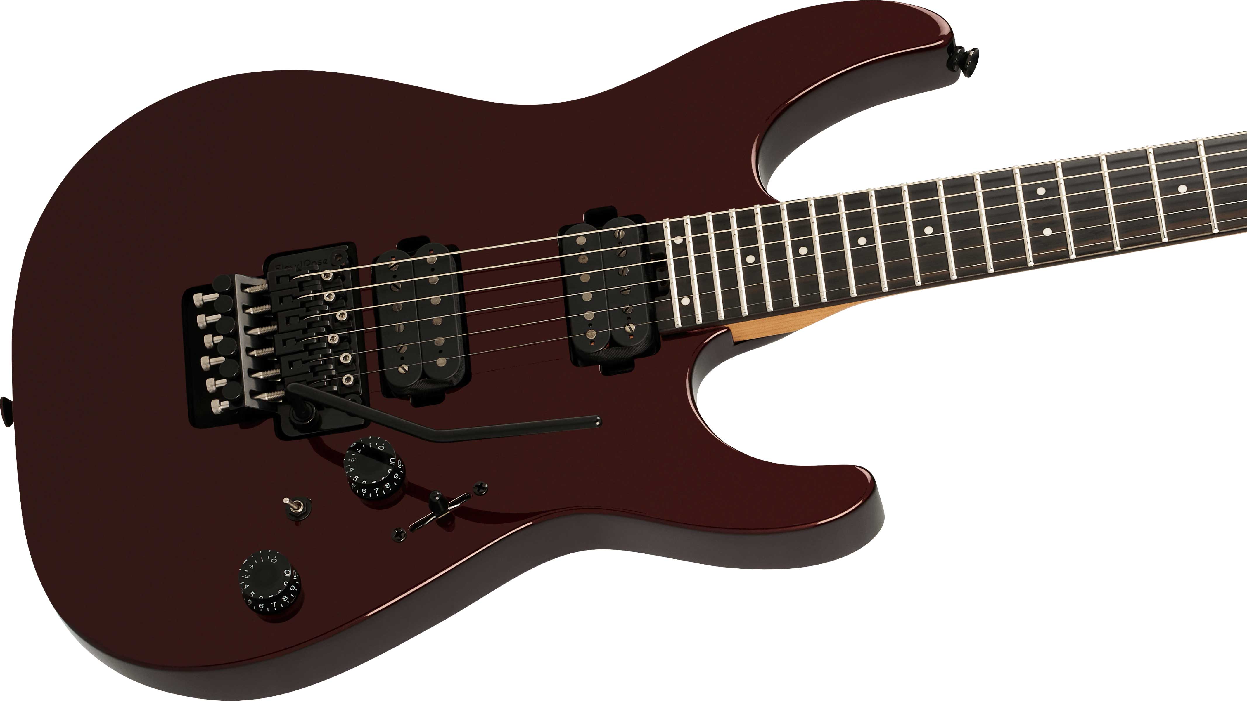 Charvel Pro-Mod Plus Dinky DK24 HH FR EB Ebony Fingerboard Crimson Eclipse