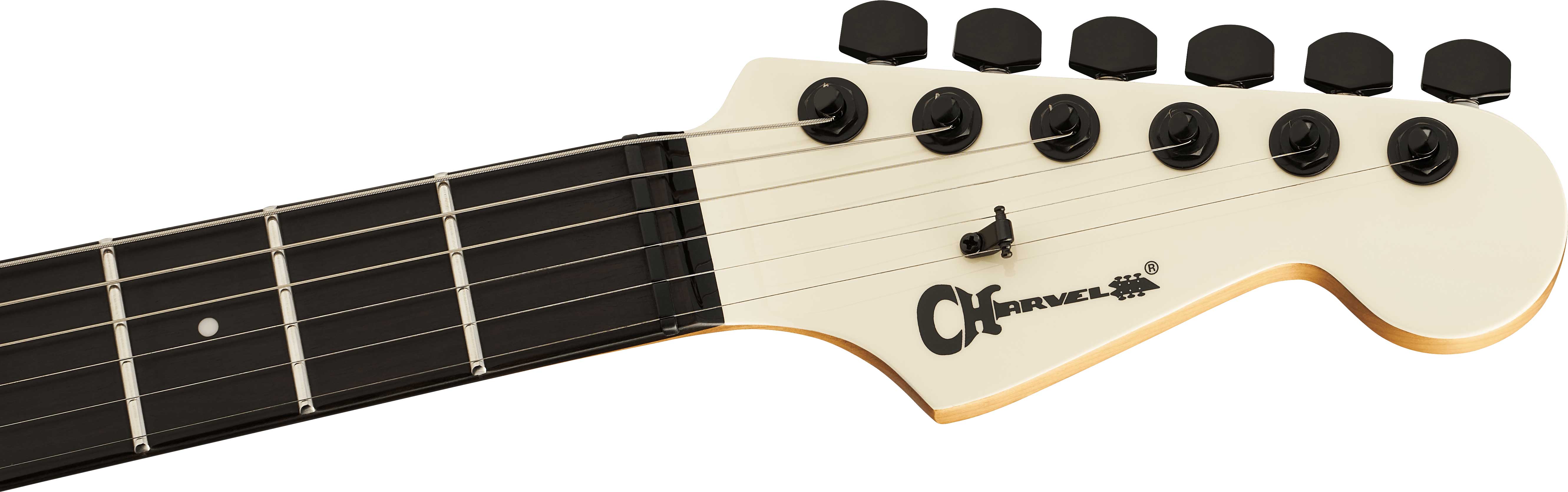 Charvel Pro-Mod Plus Dinky DK24 HH HT EB Ebony Fingerboard Creme White