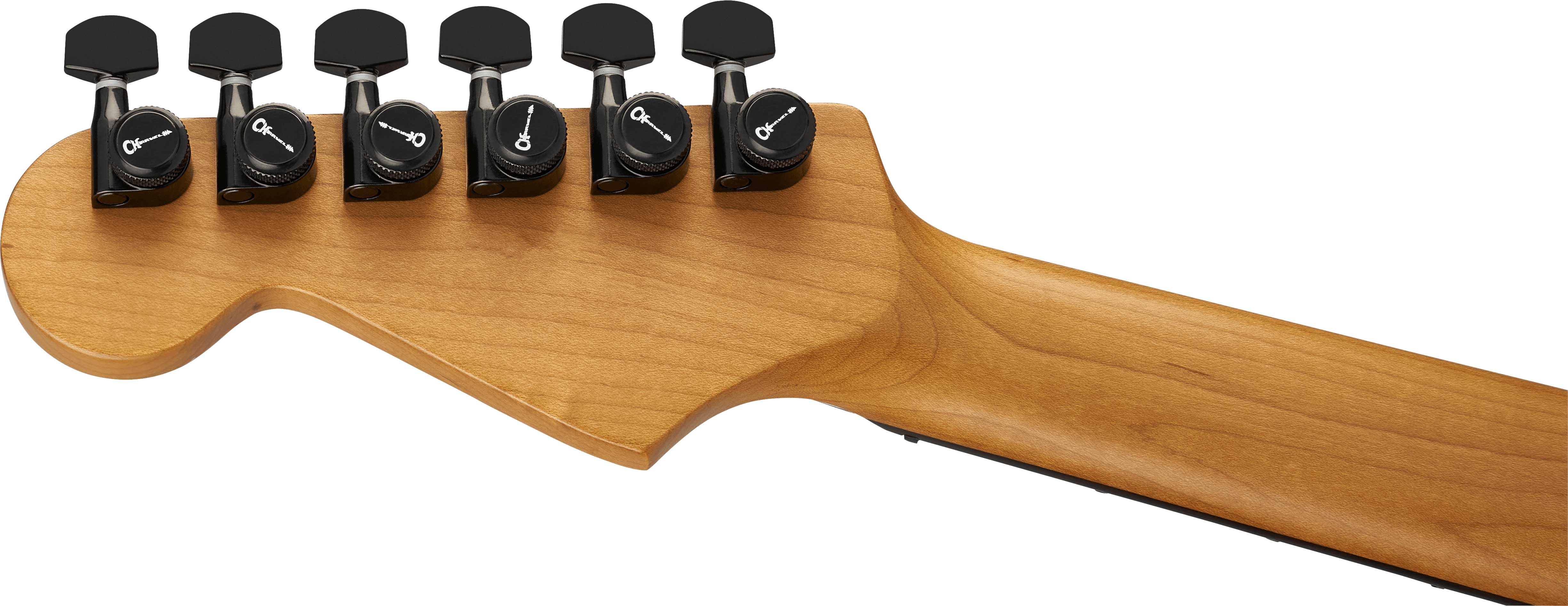 Charvel Pro-Mod Plus Dinky DK24 HH HT EB Ebony Fingerboard Creme White