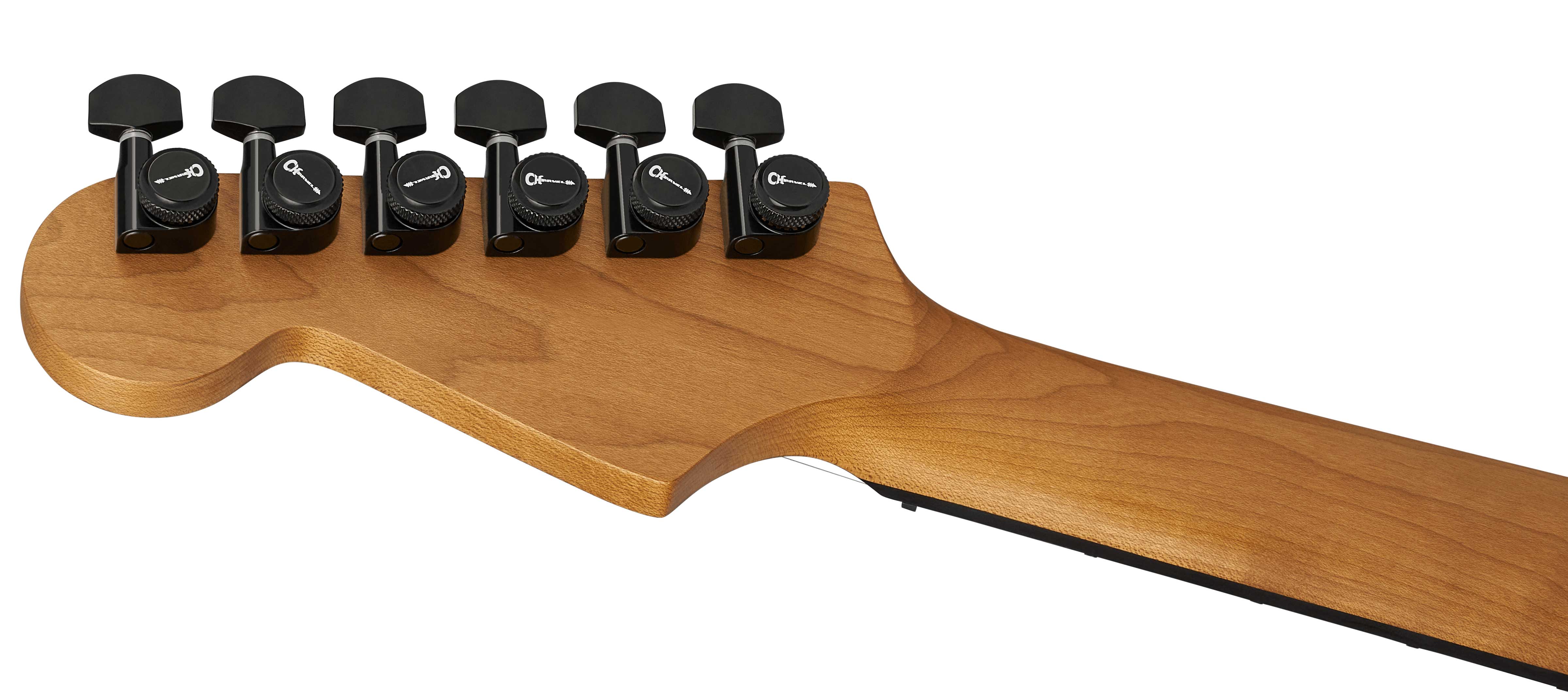 Charvel Pro-Mod Plus Dinky DK24 HH HT EB Ebony Fingerboard Black Ash
