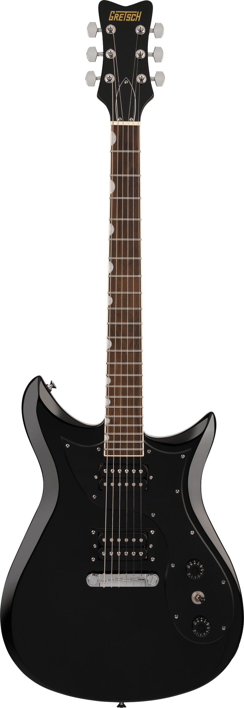 Gretsch Streamliner CVT Jet Black Indian Laurel Fingerboard