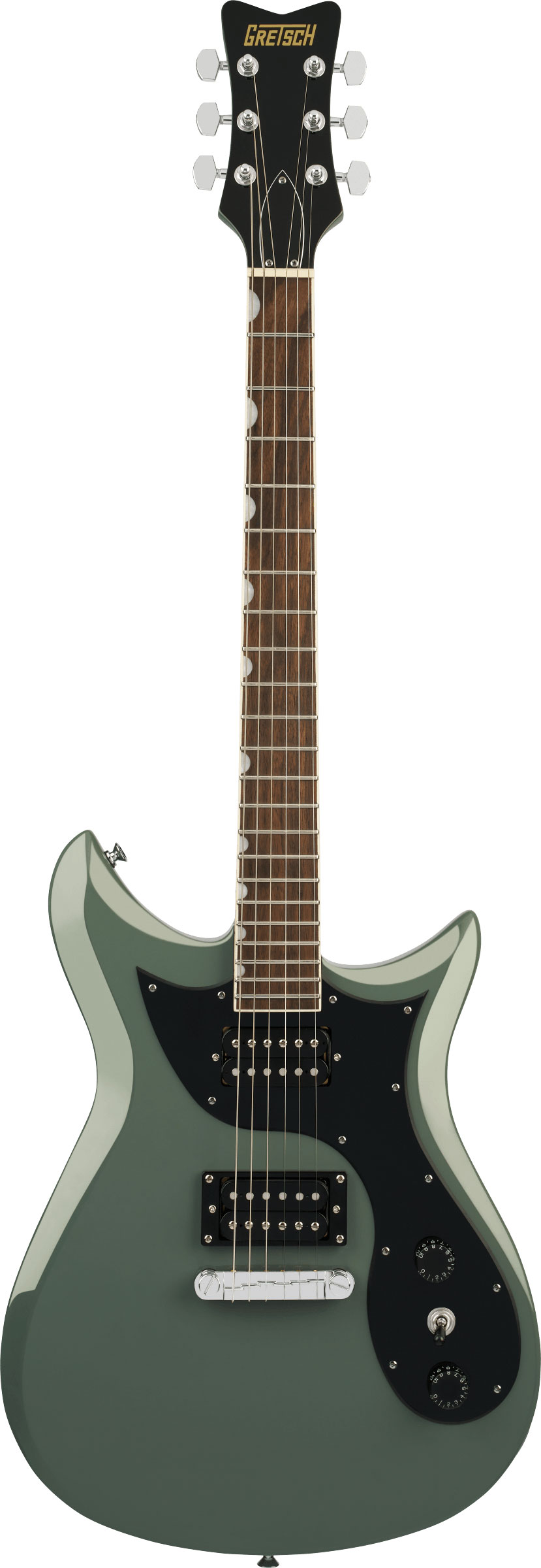 Gretsch Streamliner CVT Olive Drab Indian Laurel Fingerboard