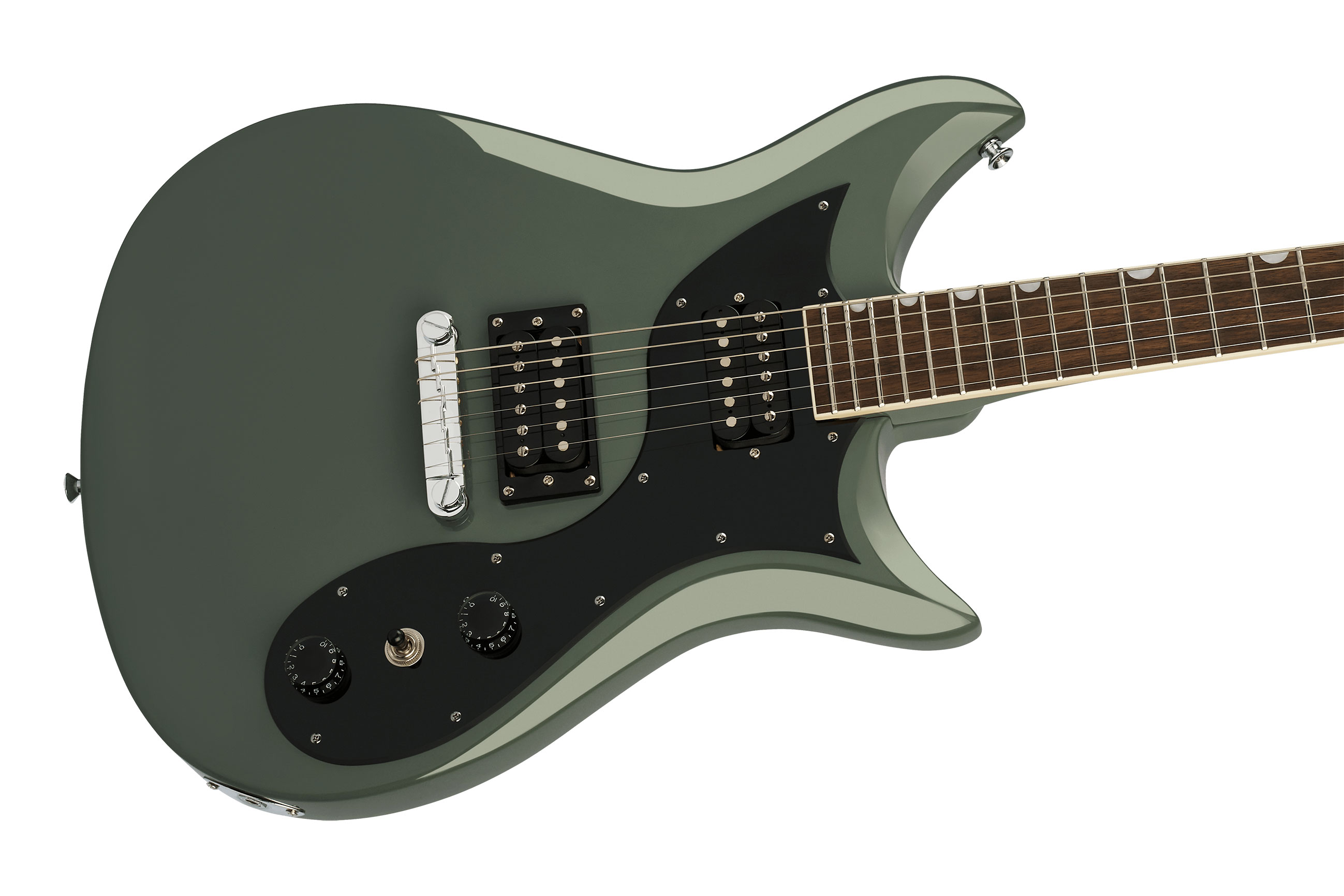 Gretsch Streamliner CVT Olive Drab Indian Laurel Fingerboard