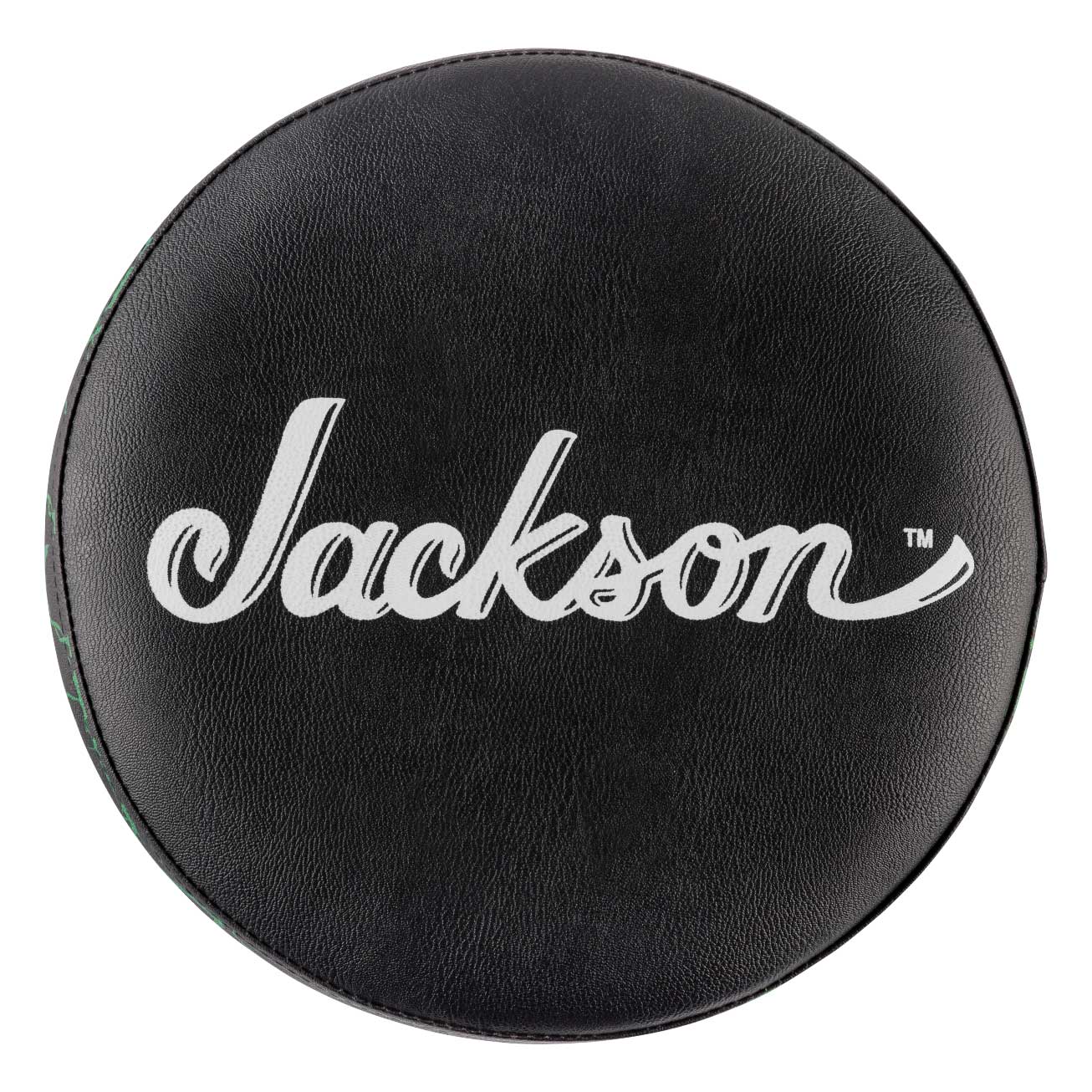 Jackson Barstool Green Crackle 25 Inch