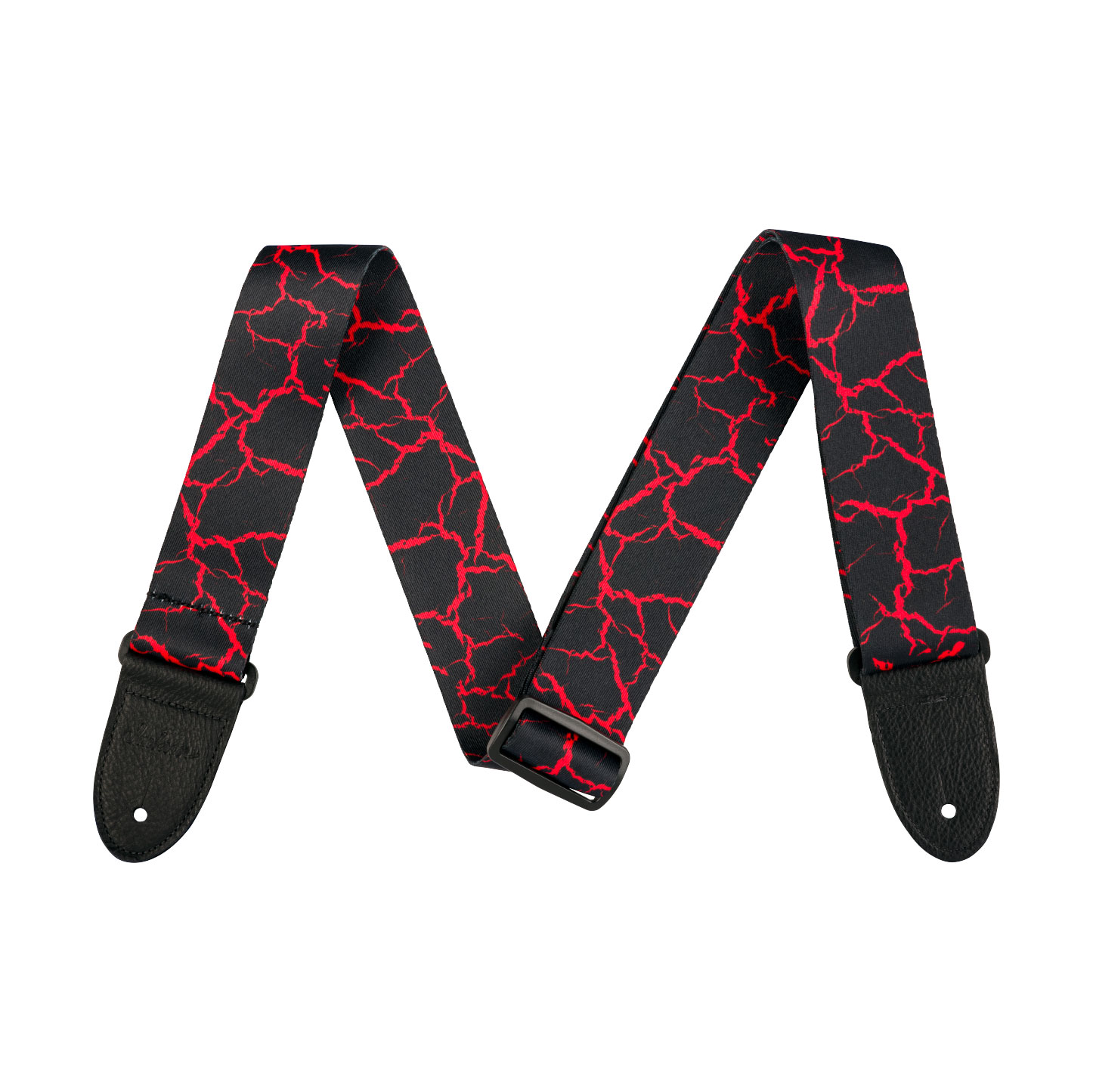 Jackson 2 Inch Poly Strap Red Crackle