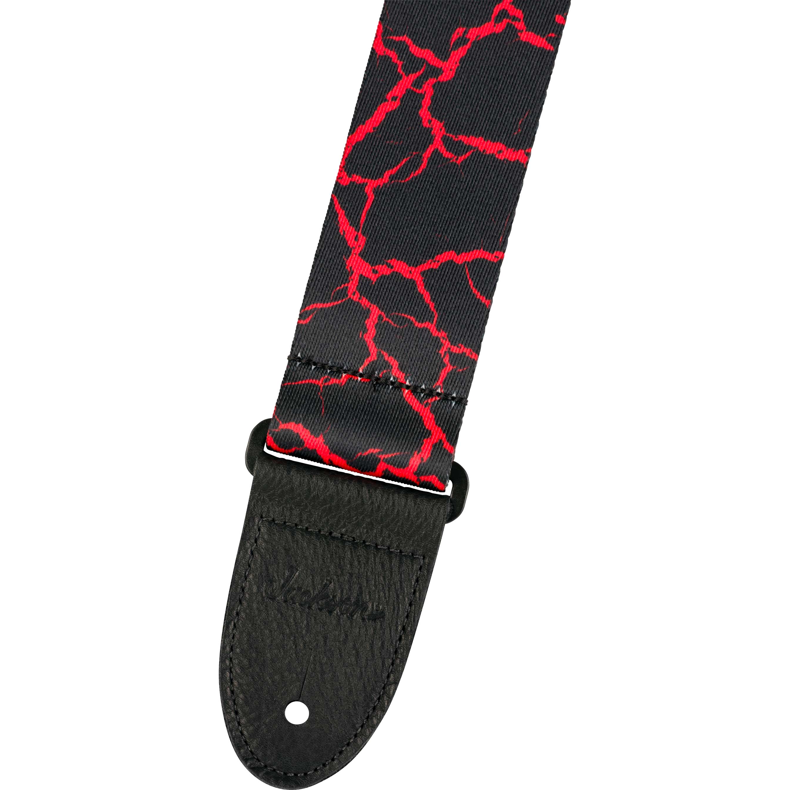 Jackson 2 Inch Poly Strap Red Crackle