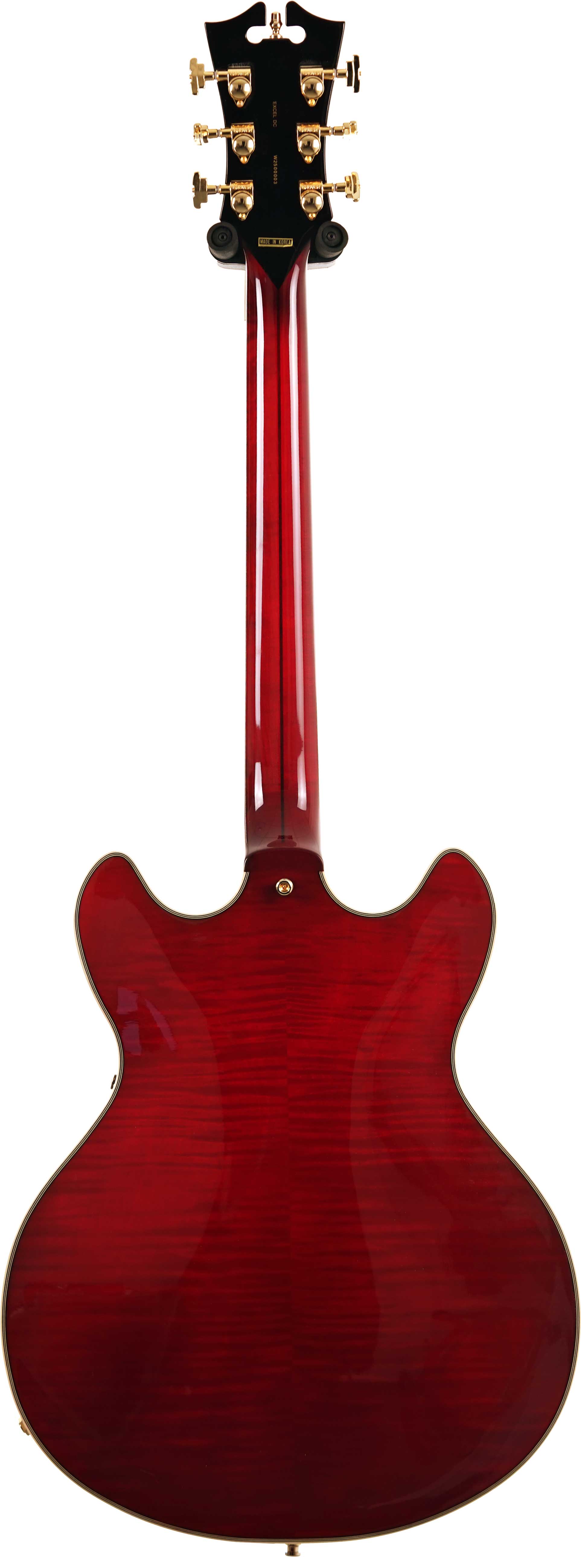 D'Angelico Excel DC Trans Cherry (Nearly New) #W2500003