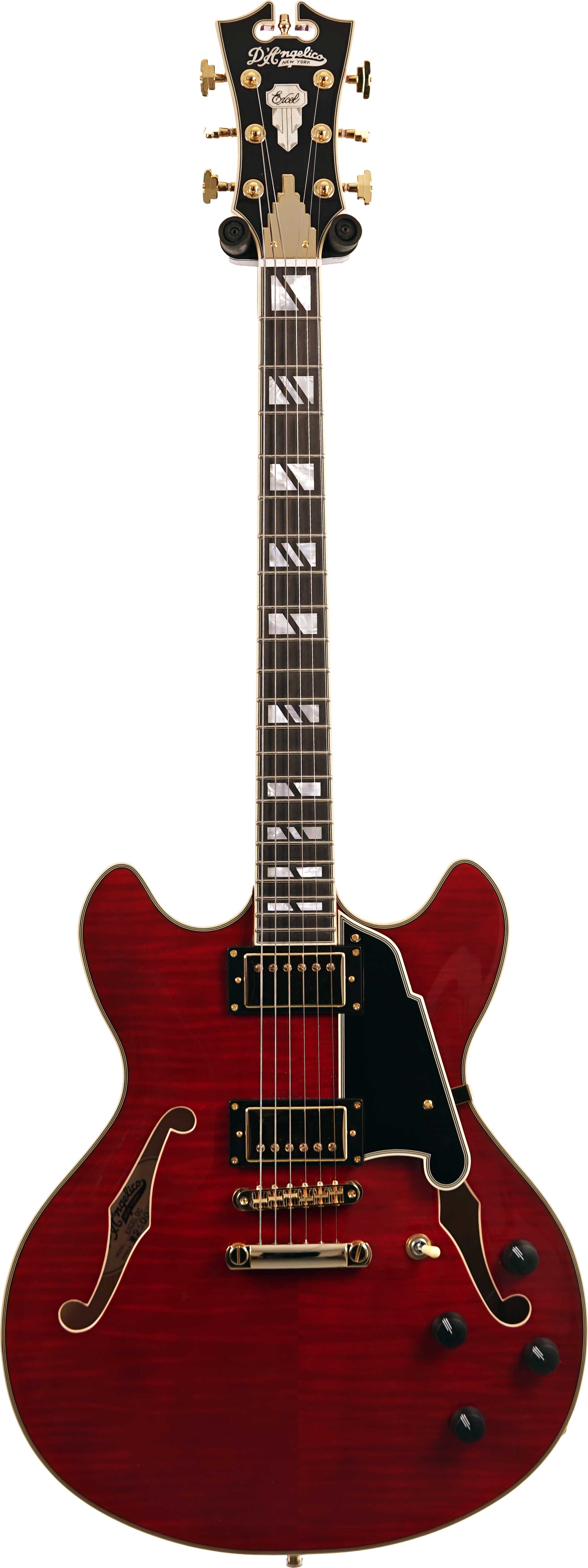 D'Angelico Excel DC Trans Cherry (Nearly New) #W2500003