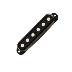 Lollar Strat Vintage Blonde Flat Neck Black