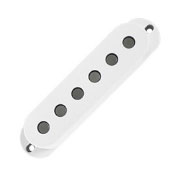 Lollar Stratocaster Sixty-Four Staggered Middle Pickup White