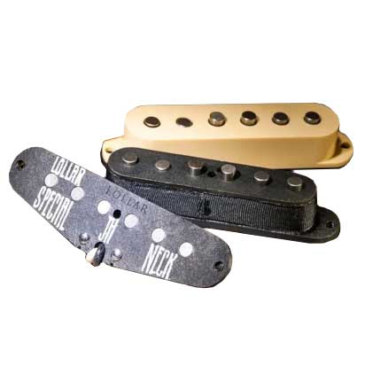 Lollar Strat Special S Flat Set Parchment