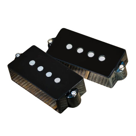 Lollar Precision Bass Split-Coil 4-String Pickup Black
