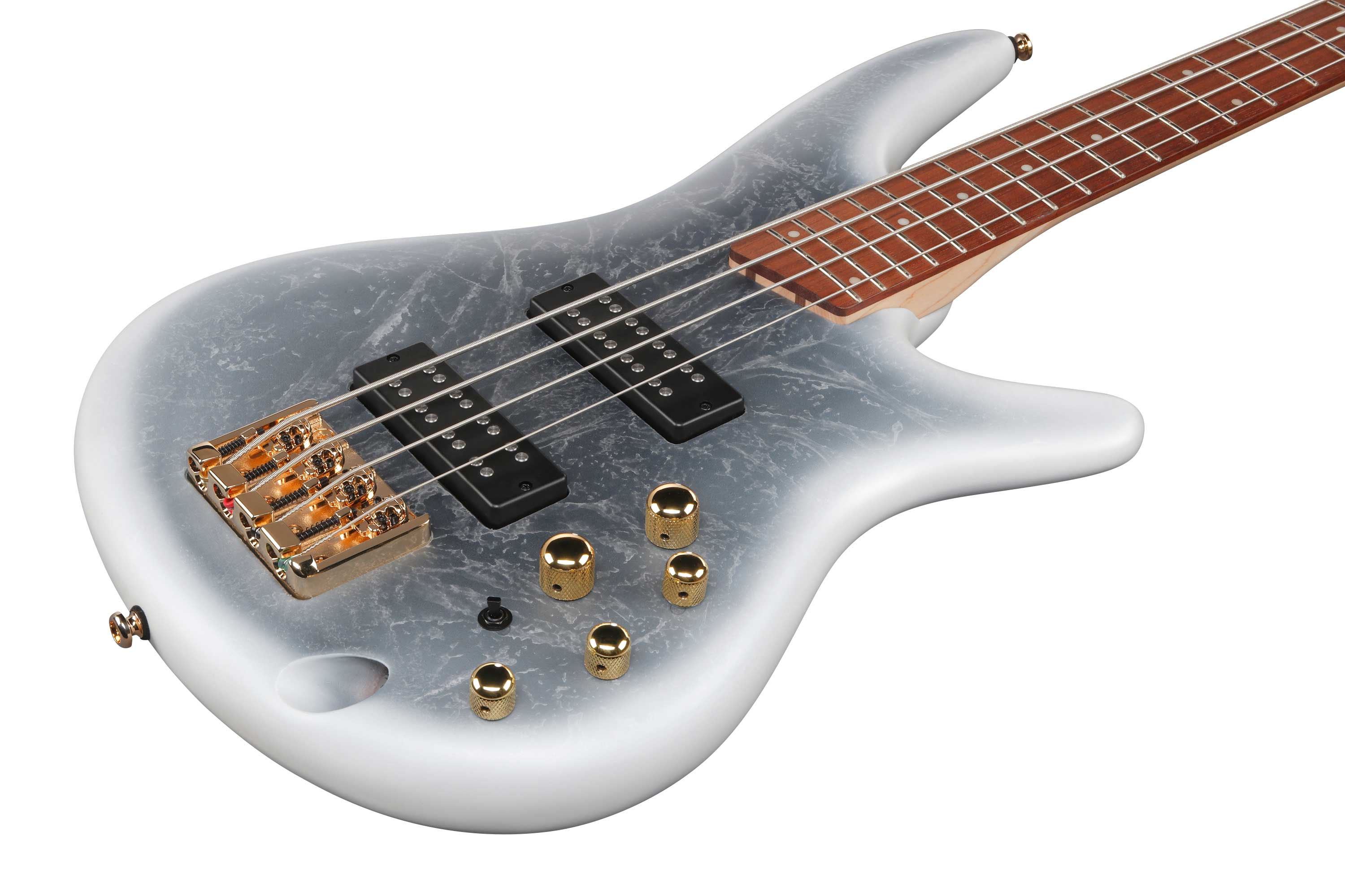 Ibanez SR300EDX Frozen Black Glacier Matte