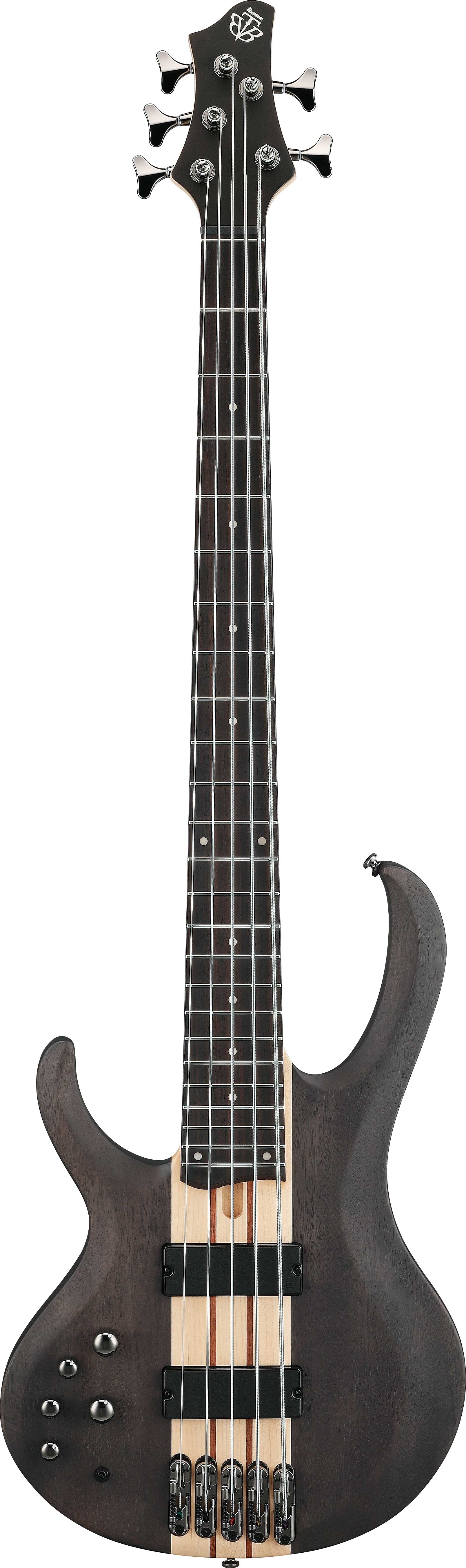 Ibanez BTB605L Trans Grey Flat Left Handed