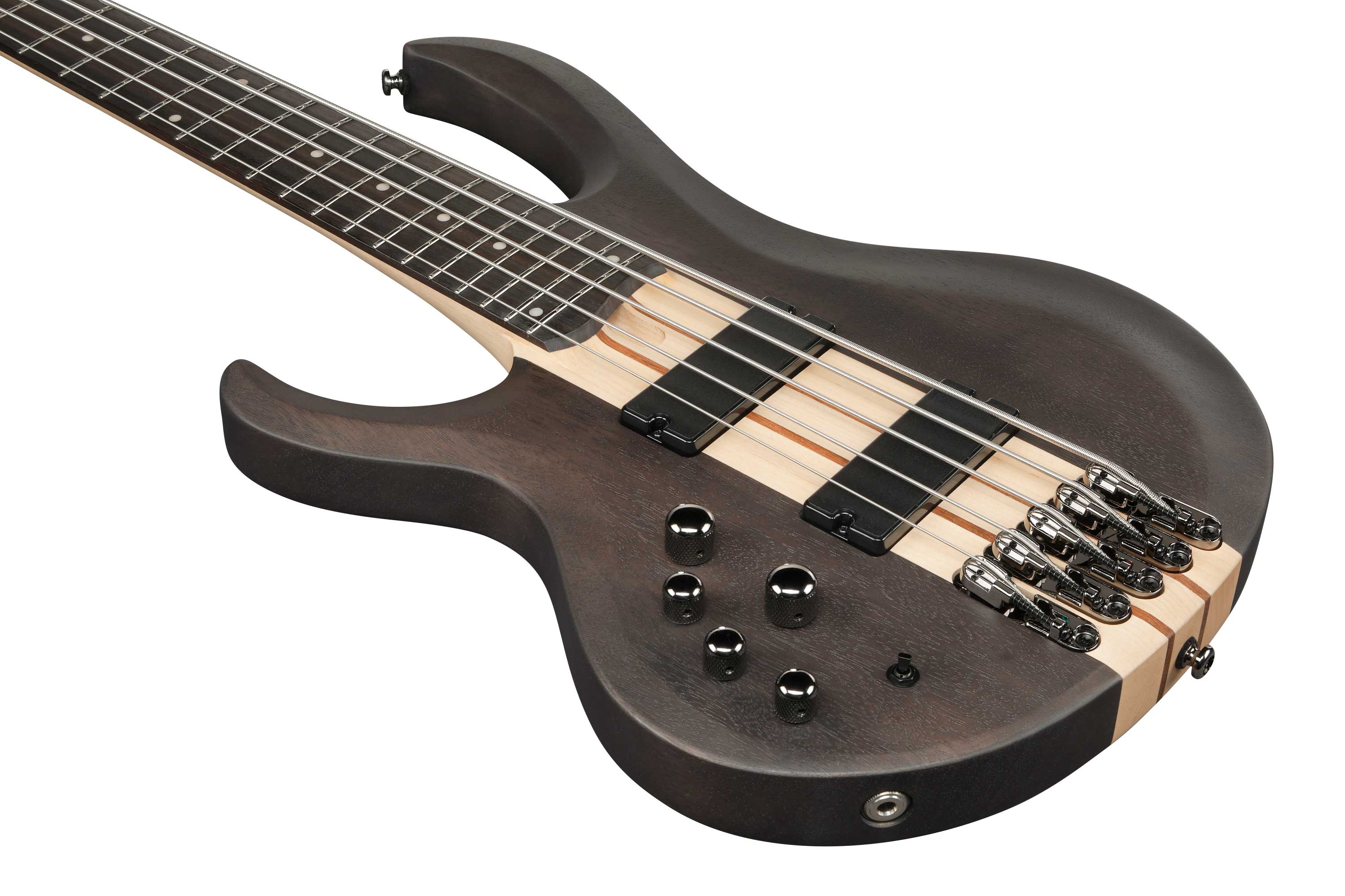 Ibanez BTB605L Trans Grey Flat Left Handed