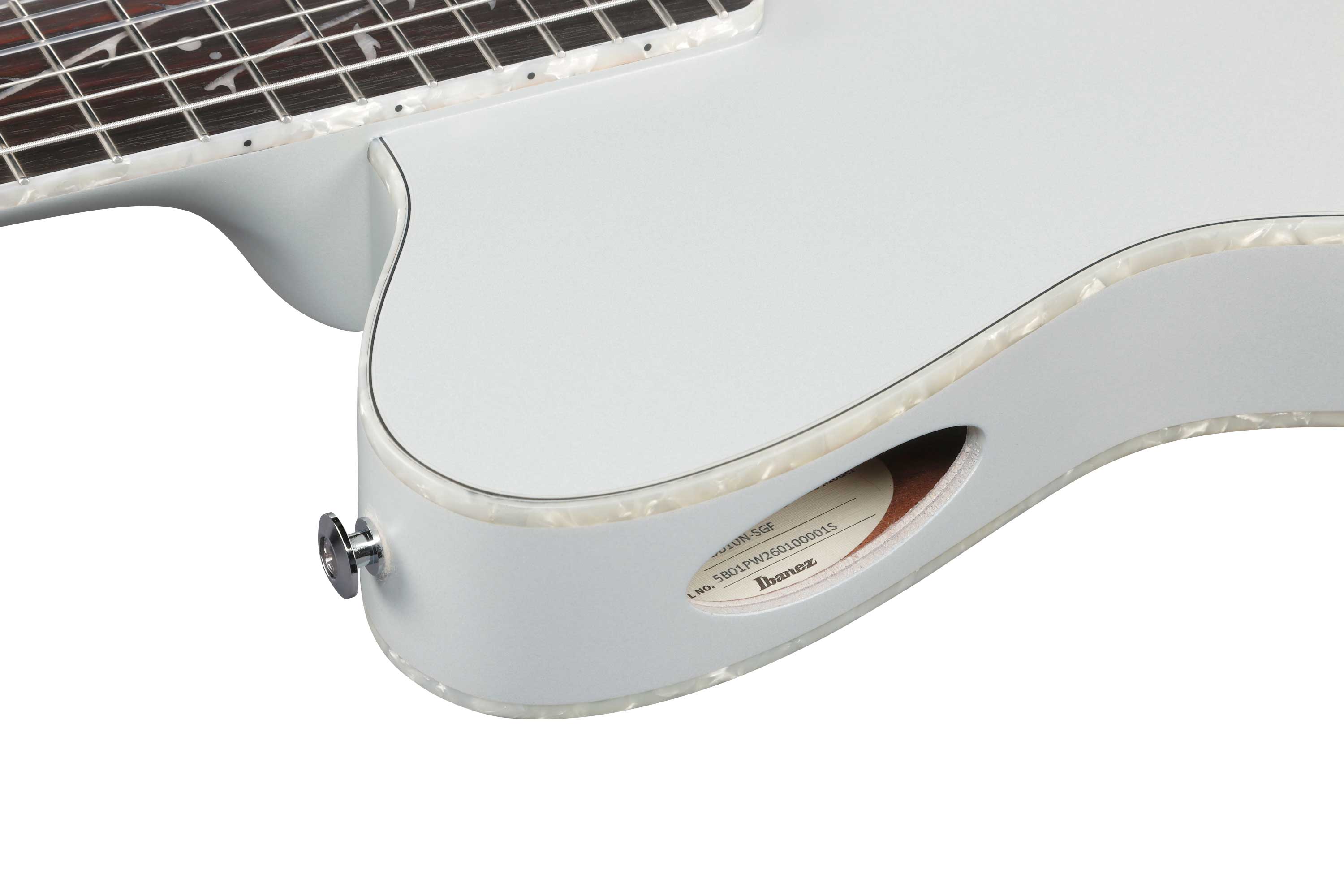 Ibanez TOD10N Tim Henson Silver Metallic Flat