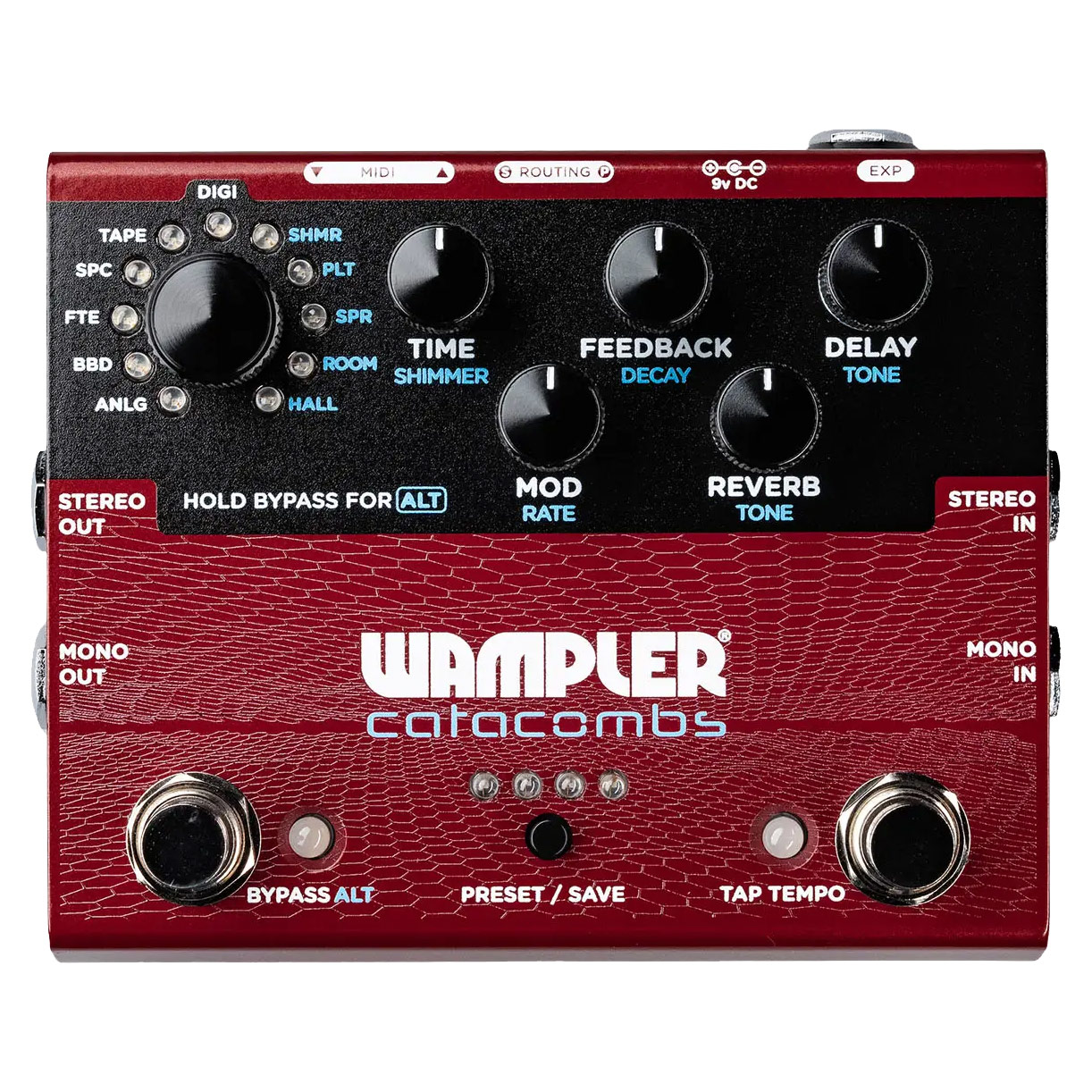Wampler Catacombs Reverb and Delay