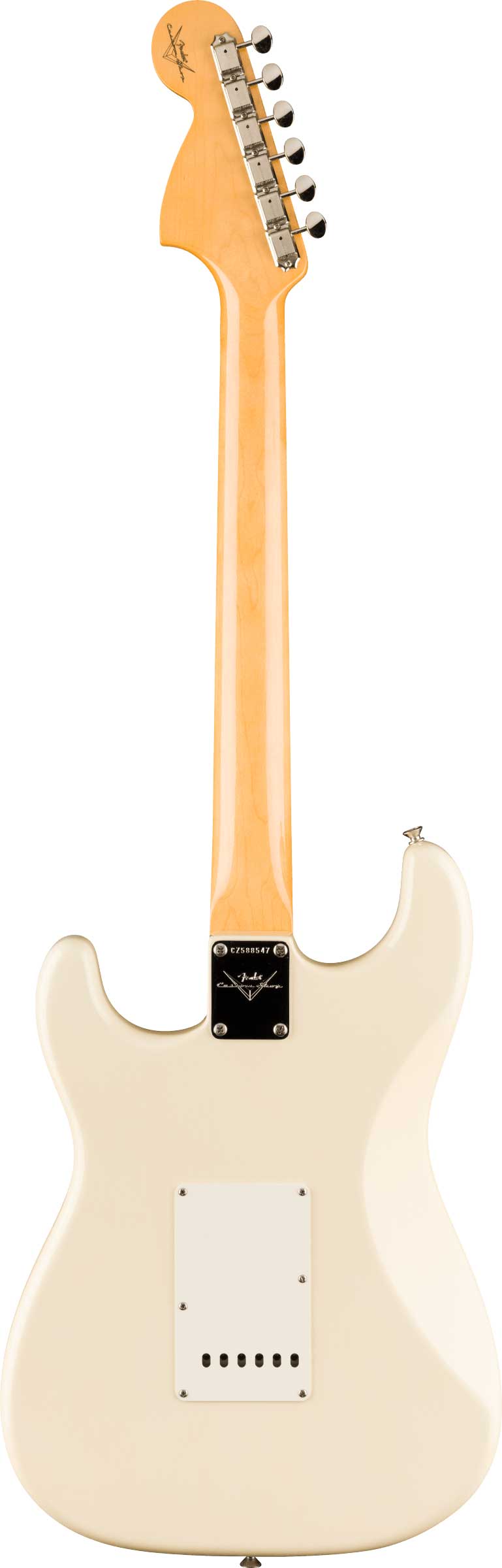Fender Custom Shop 1966 Stratocaster Deluxe Closet Classic Super Aged Olympic White