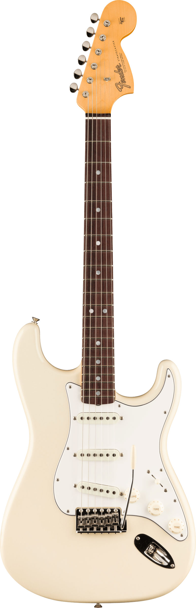 Fender Custom Shop 1966 Stratocaster Deluxe Closet Classic Super Aged Olympic White