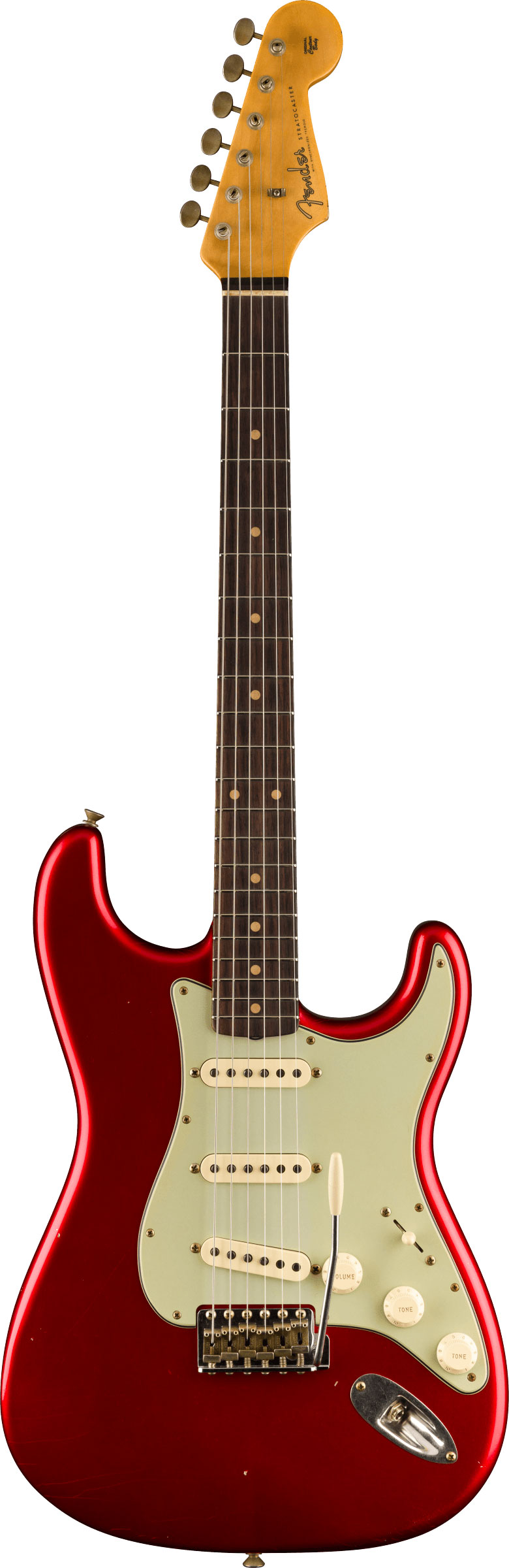 Fender Custom Shop 1960 Stratocaster Journeyman Aged Candy Apple Red