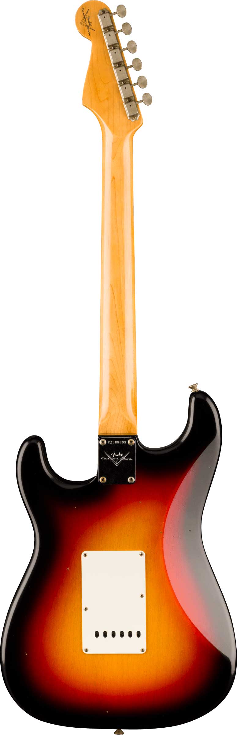 Fender Custom Shop 1960 Stratocaster Journeyman Relic Bleached 3 Colour Sunburst