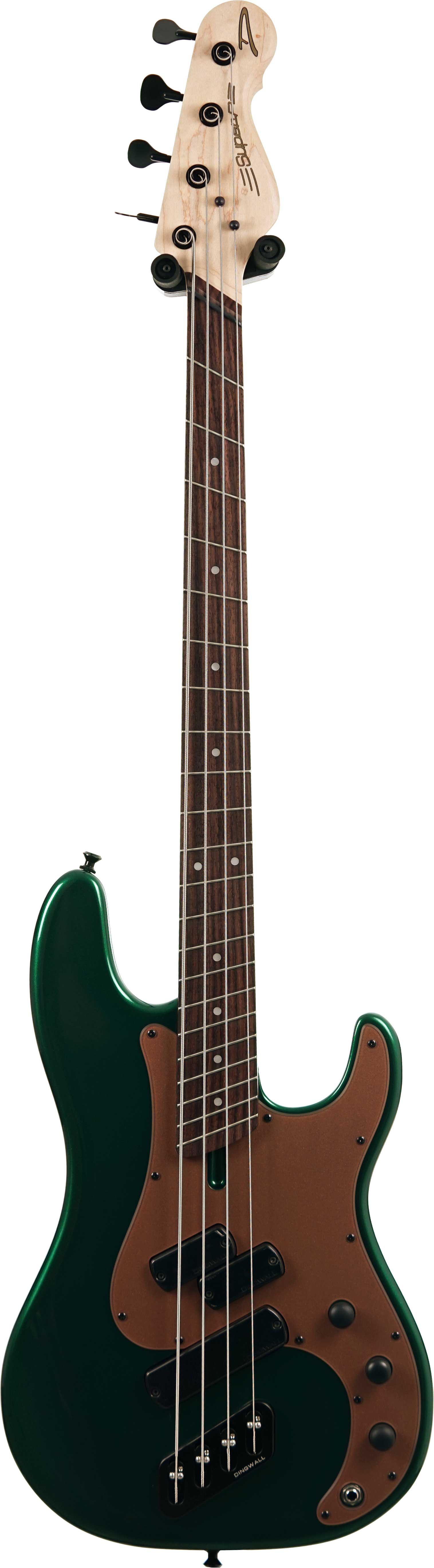 Dingwall SP1 4-String Gloss Dark Candy Green #IE251003341
