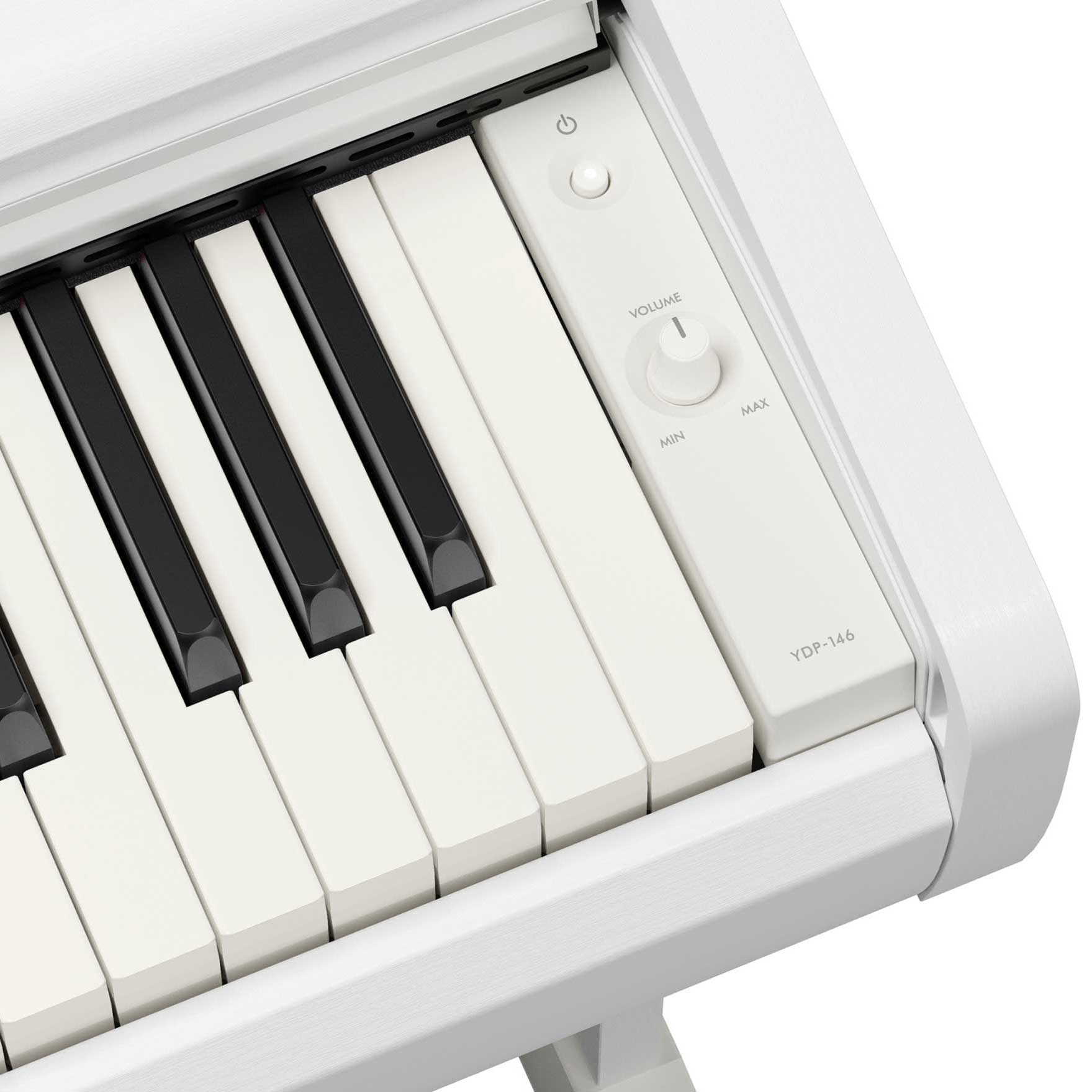 Yamaha YDP-146WH White Digital Piano