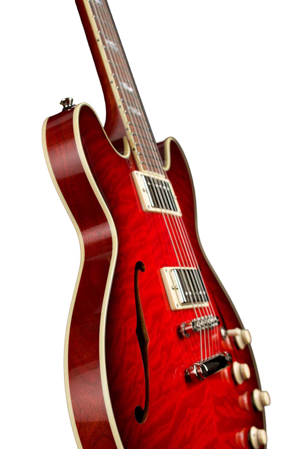 Collings I35 Deluxe Merlot Quilt