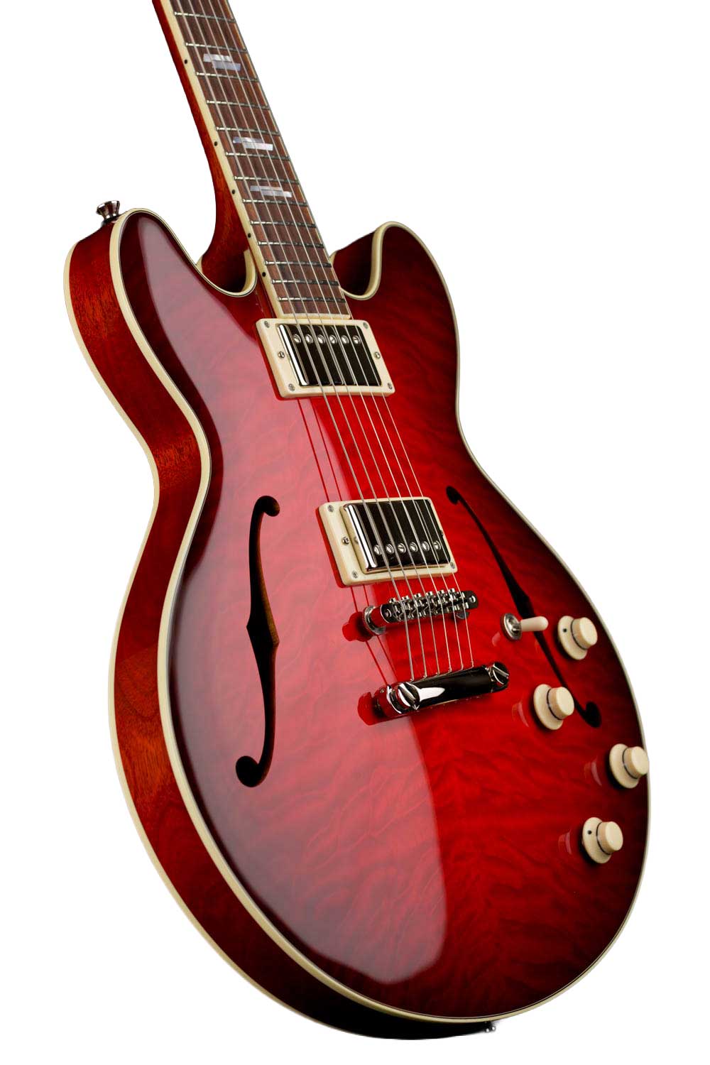 Collings I35 Deluxe Merlot Quilt