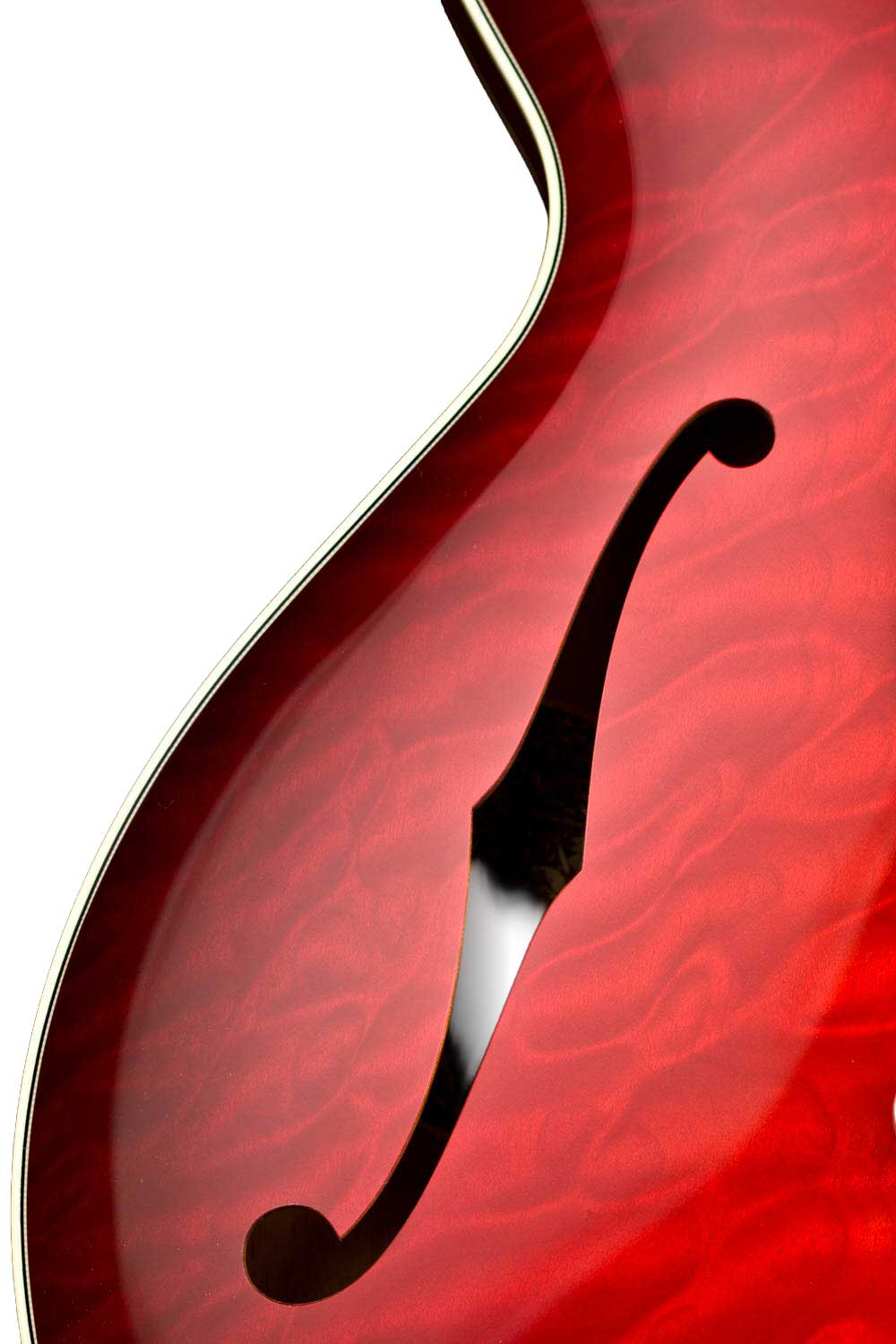 Collings I35 Deluxe Merlot Quilt