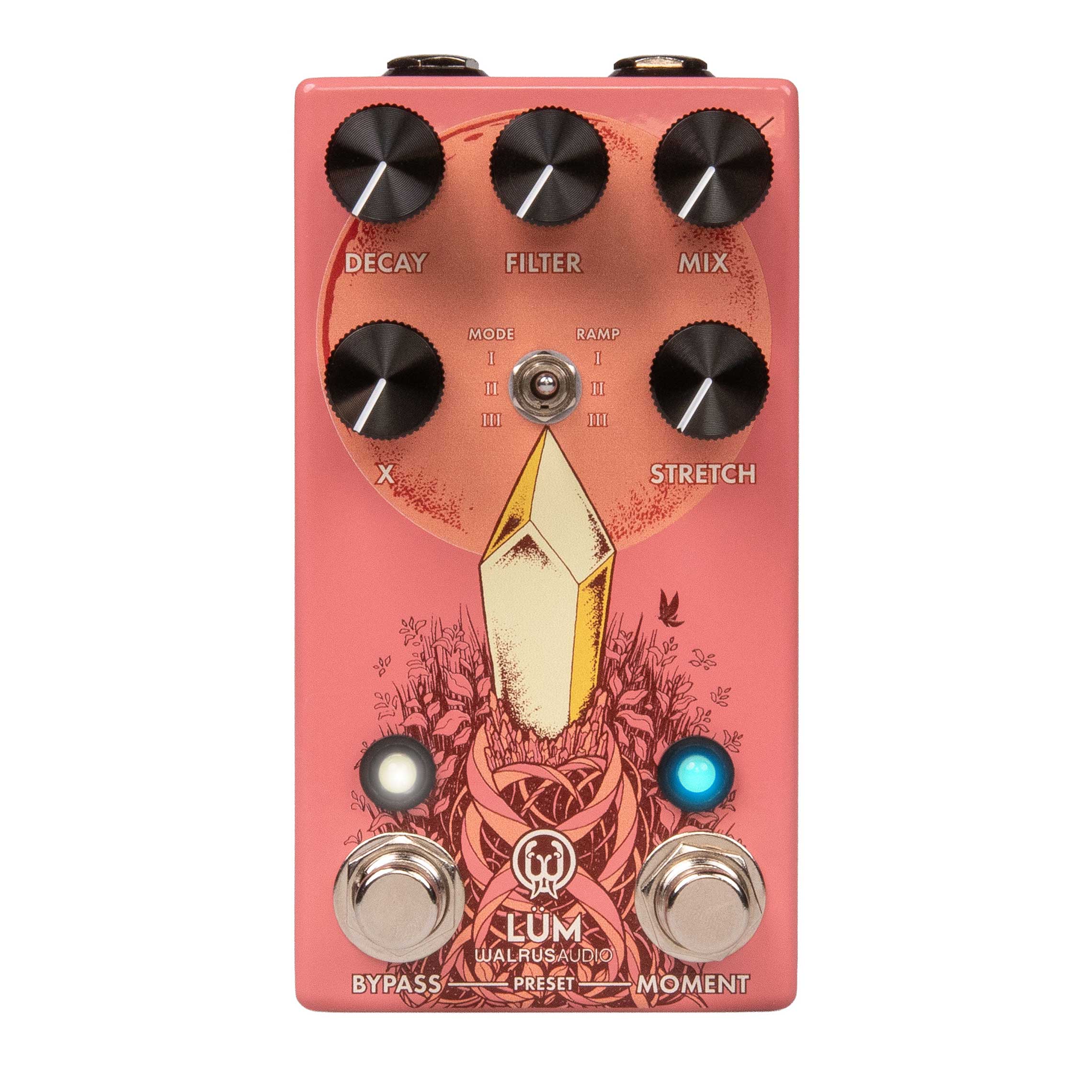Walrus Audio LUM Texture Engine Reverb Pedal Guava