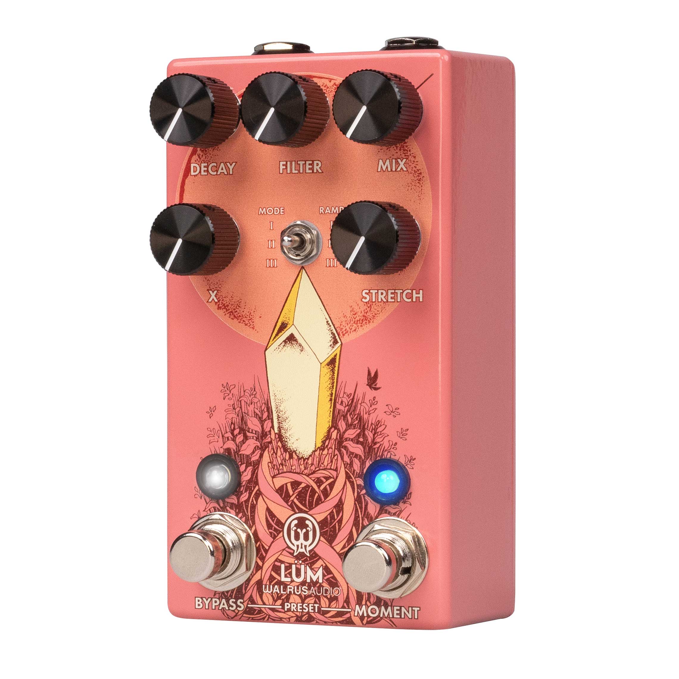 Walrus Audio LUM Texture Engine Reverb Pedal Guava