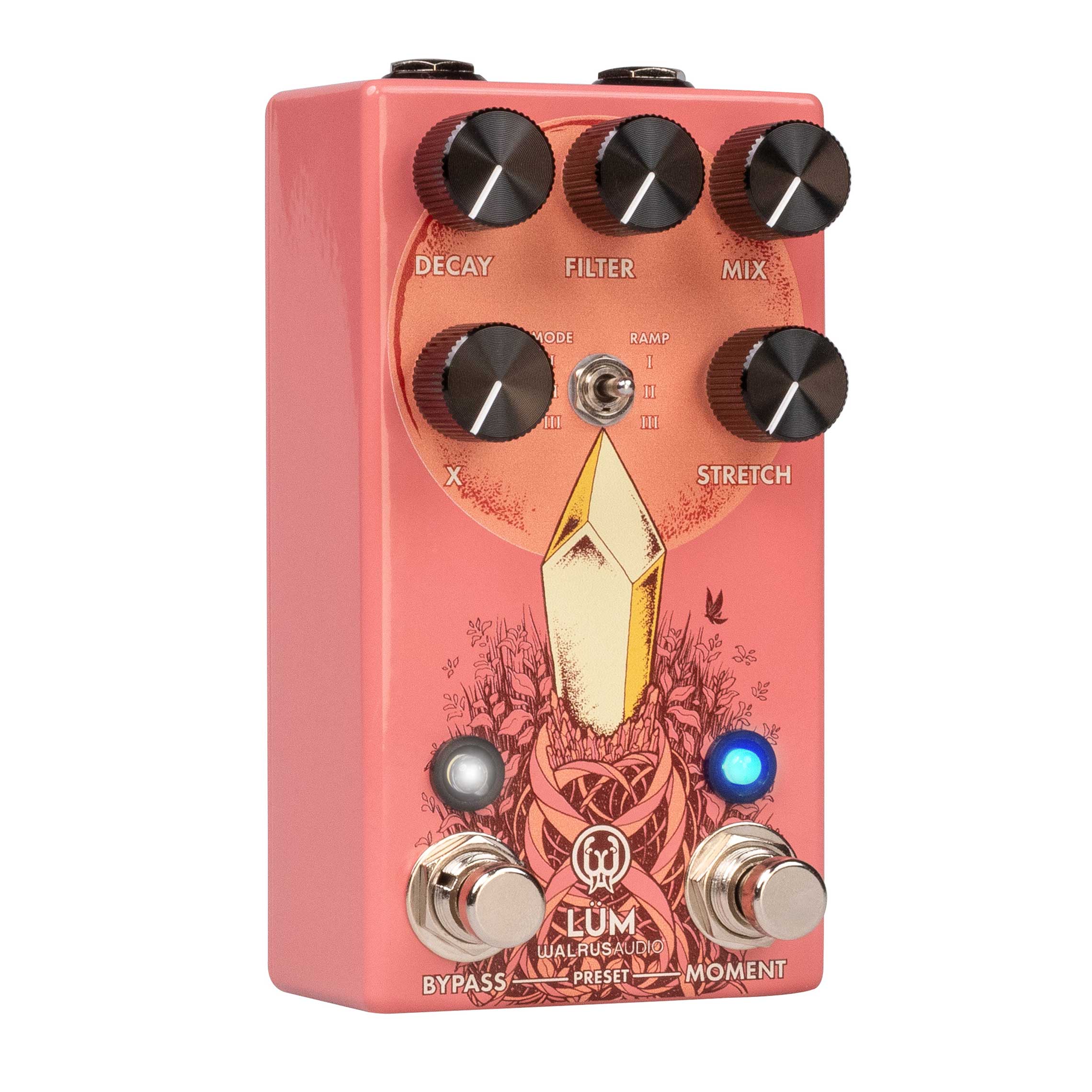 Walrus Audio LUM Texture Engine Reverb Pedal Guava